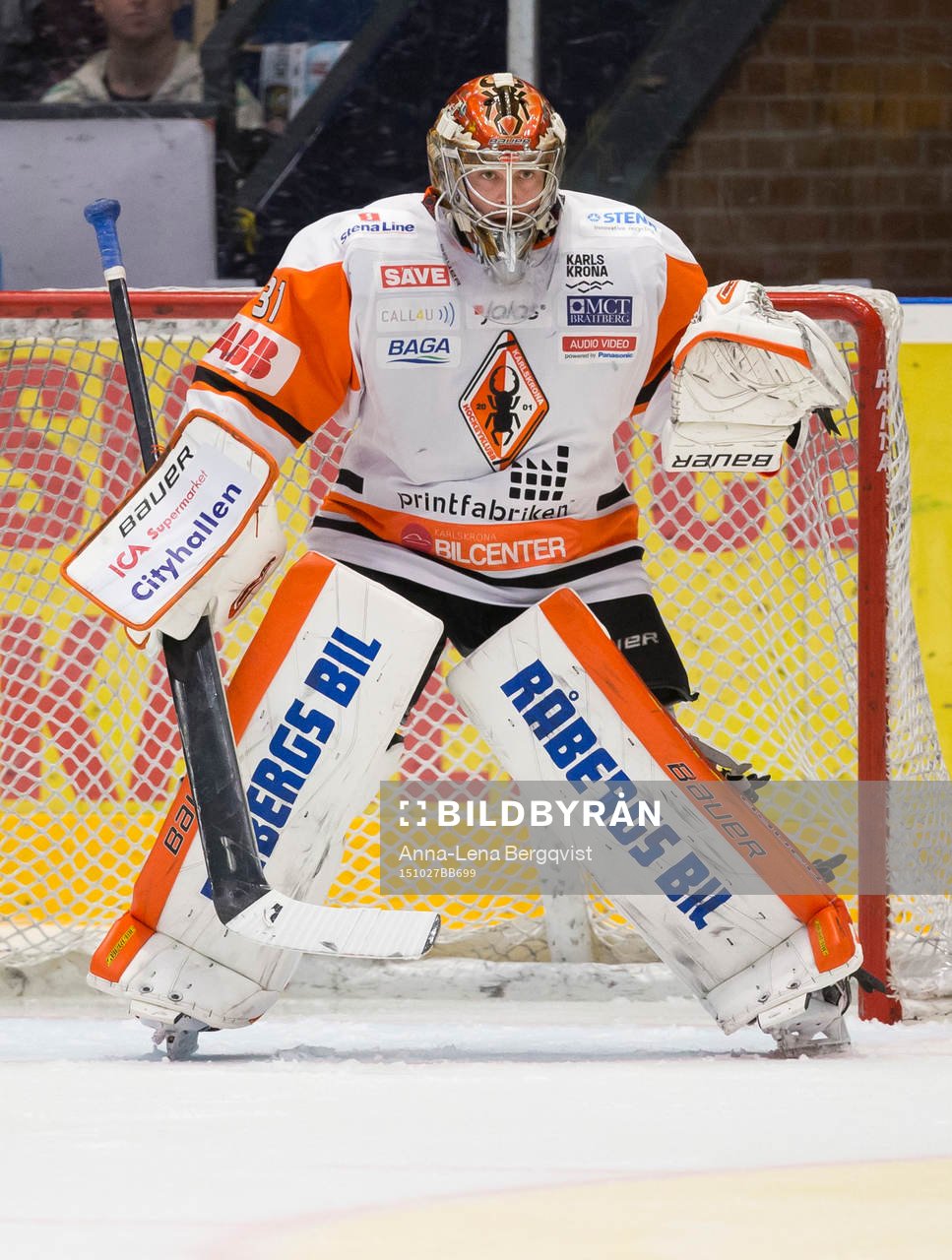Karlskronas målvakt Patrick Galbraith