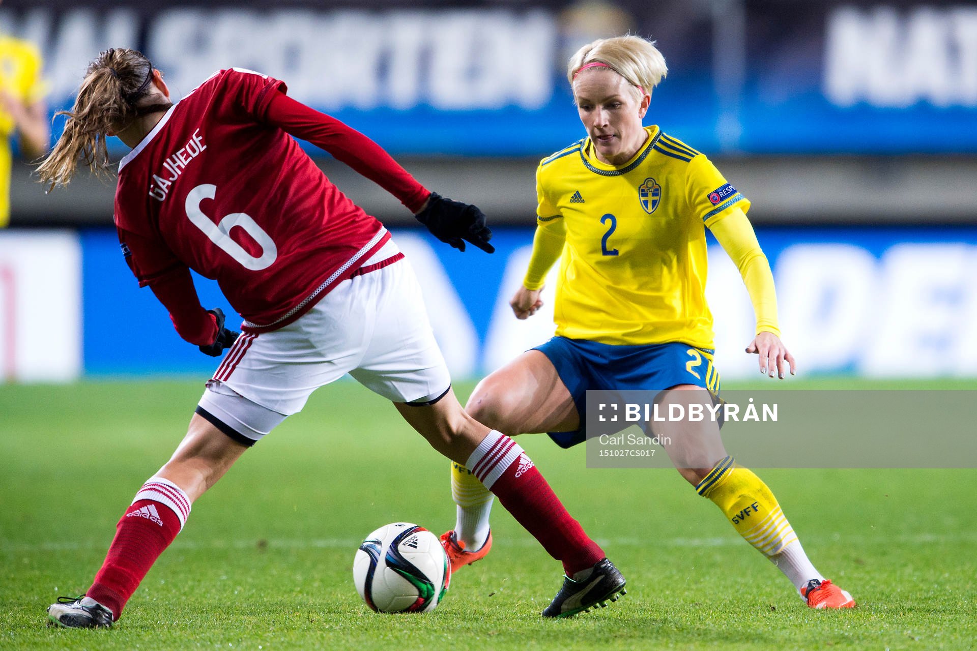 Sveriges Petra Larsson