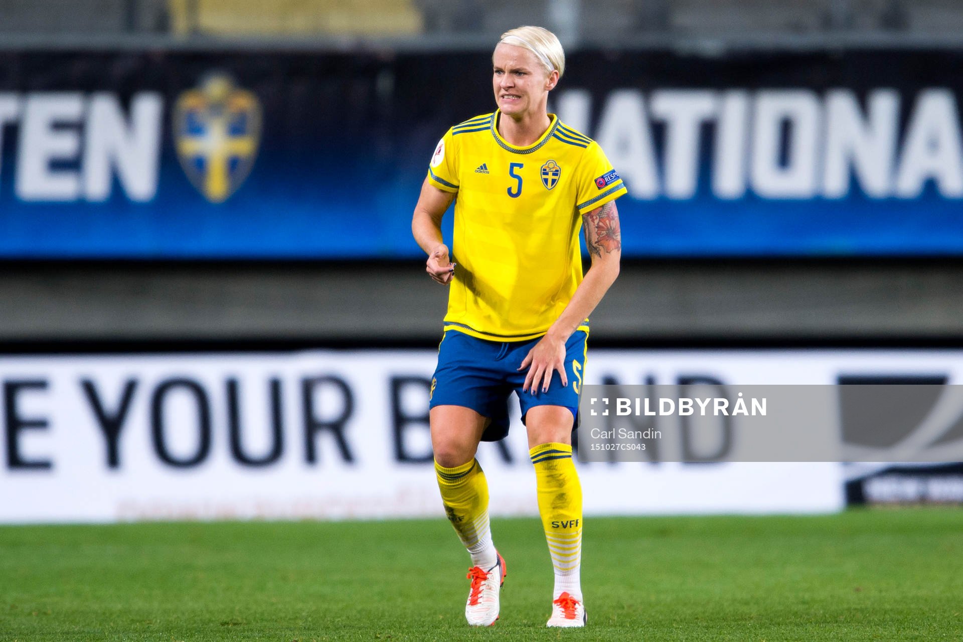 Sveriges Nilla Fischer deppar
