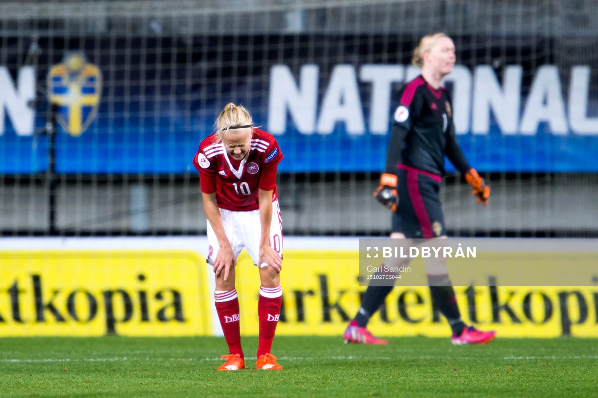 Danmarks Pernille Harder deppar