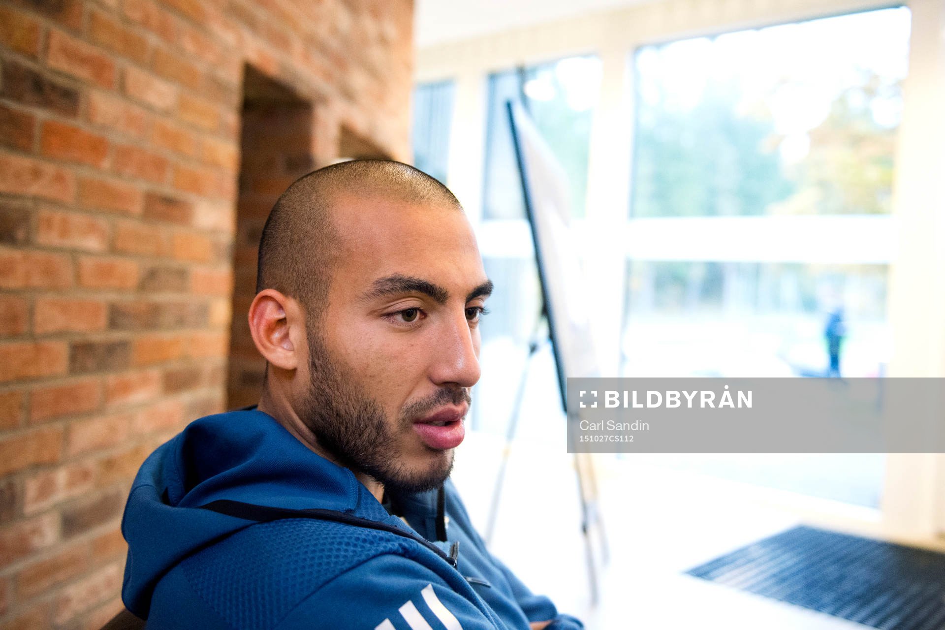 IFK Göteborgs Haitam Aleesami blir intervjuad