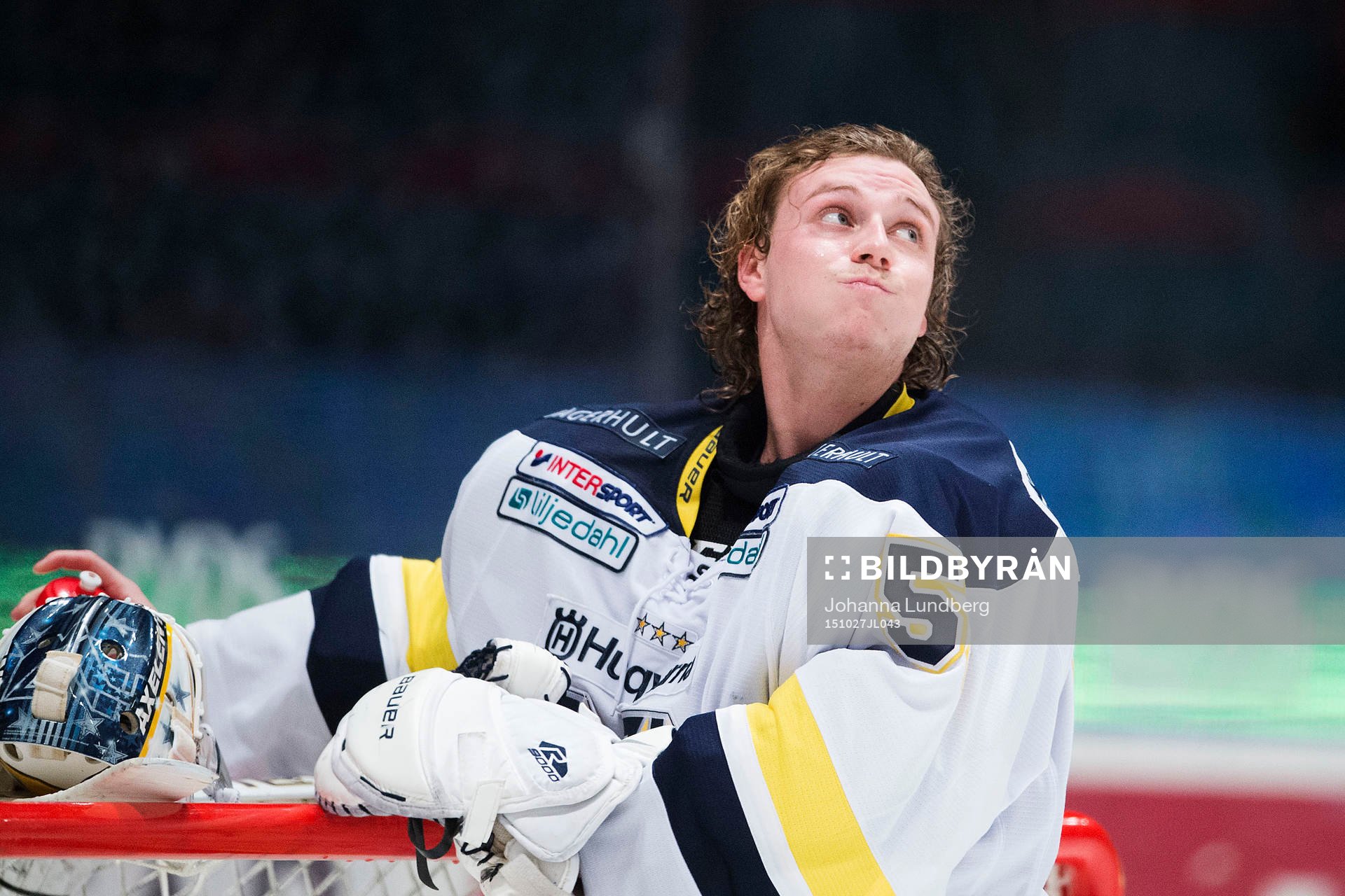 s målvakt Fredrik Pettersson-Wentzel deppar