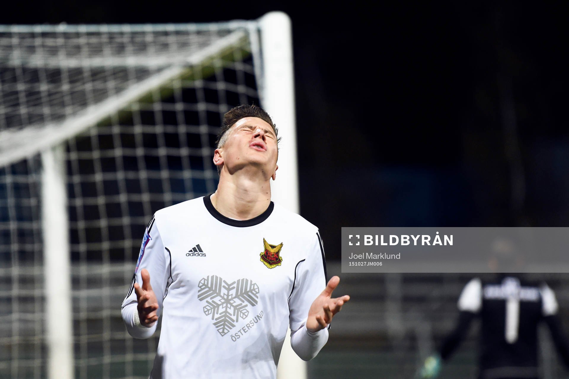 Östersunds Jamie Hopcutt deppar