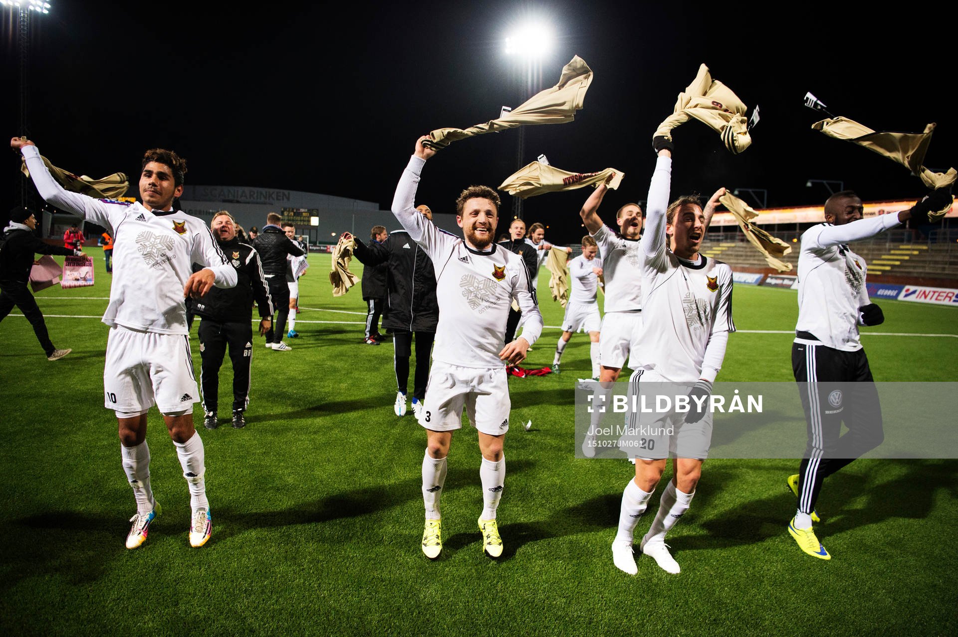 Östersunds Hosam Aiesh, Kujtim Bala och Jonathan Azulay