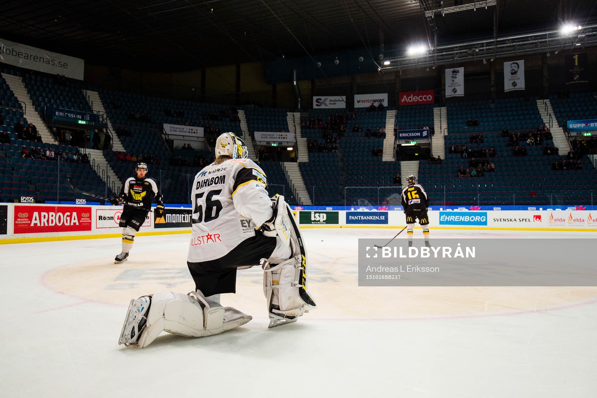Västerås målvakt Marcus Dahlbom