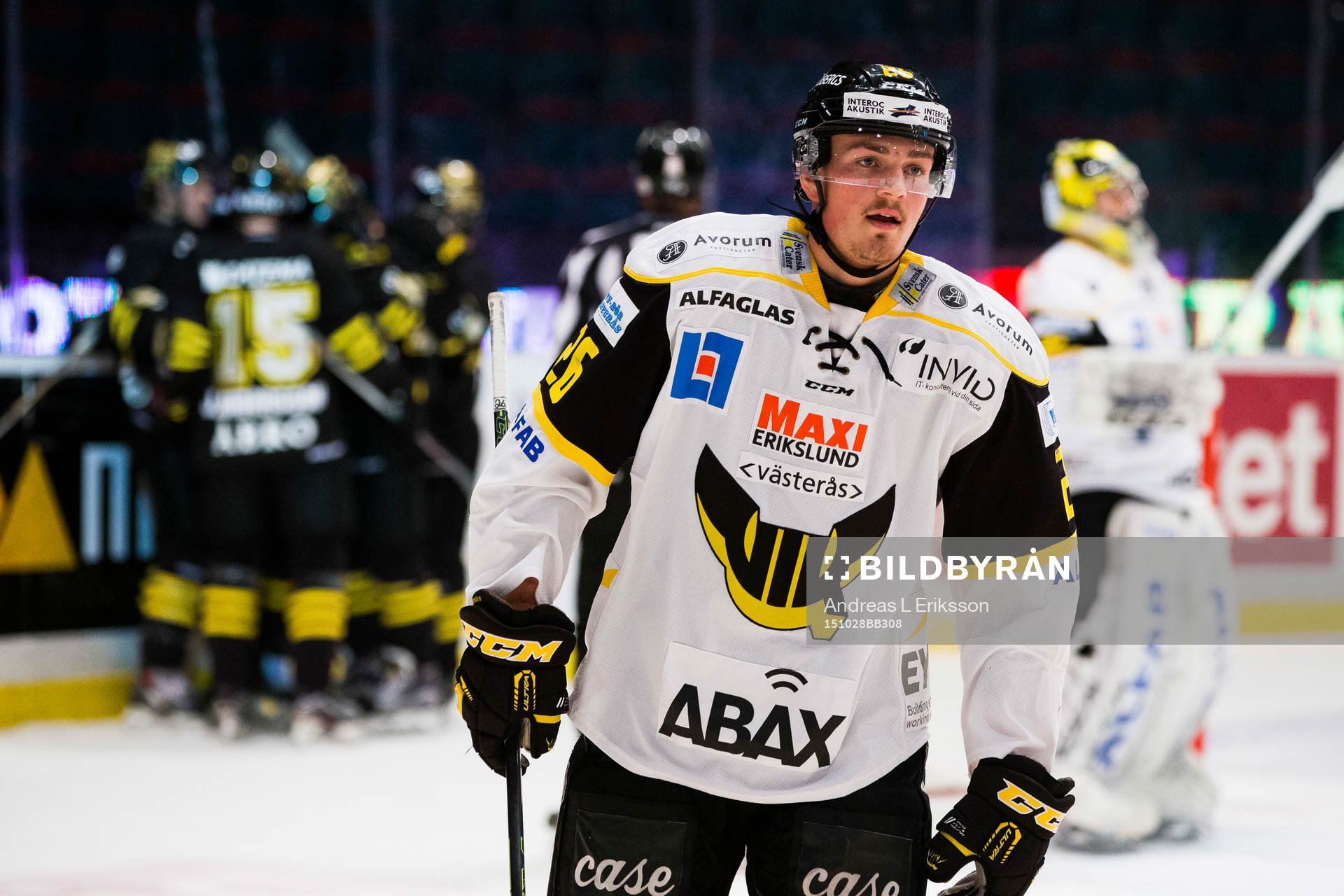 Västerås Hampus Larsson ser deppig ut