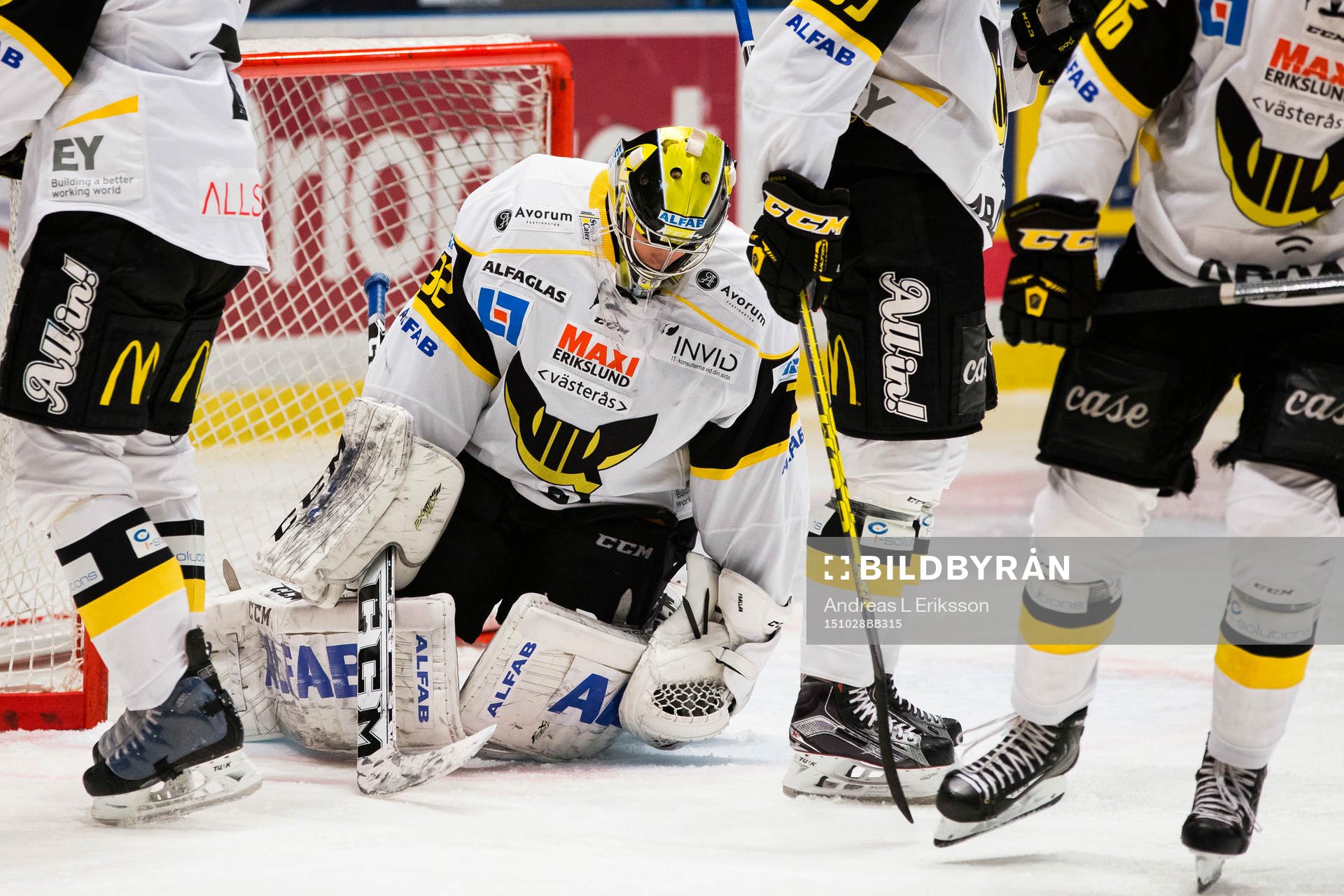 Västerås målvakt Jonas Fransson