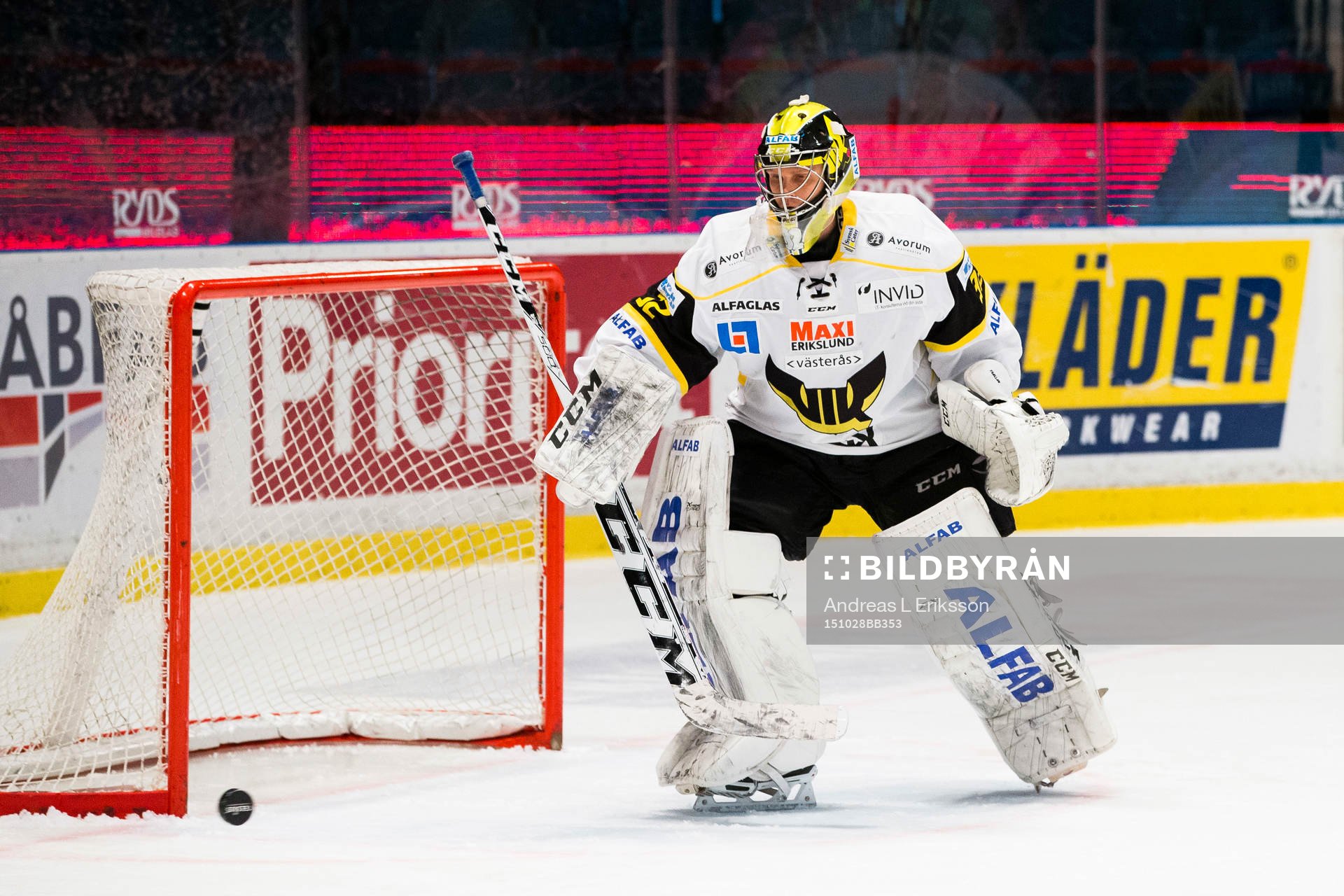 Västerås målvakt Jonas Fransson