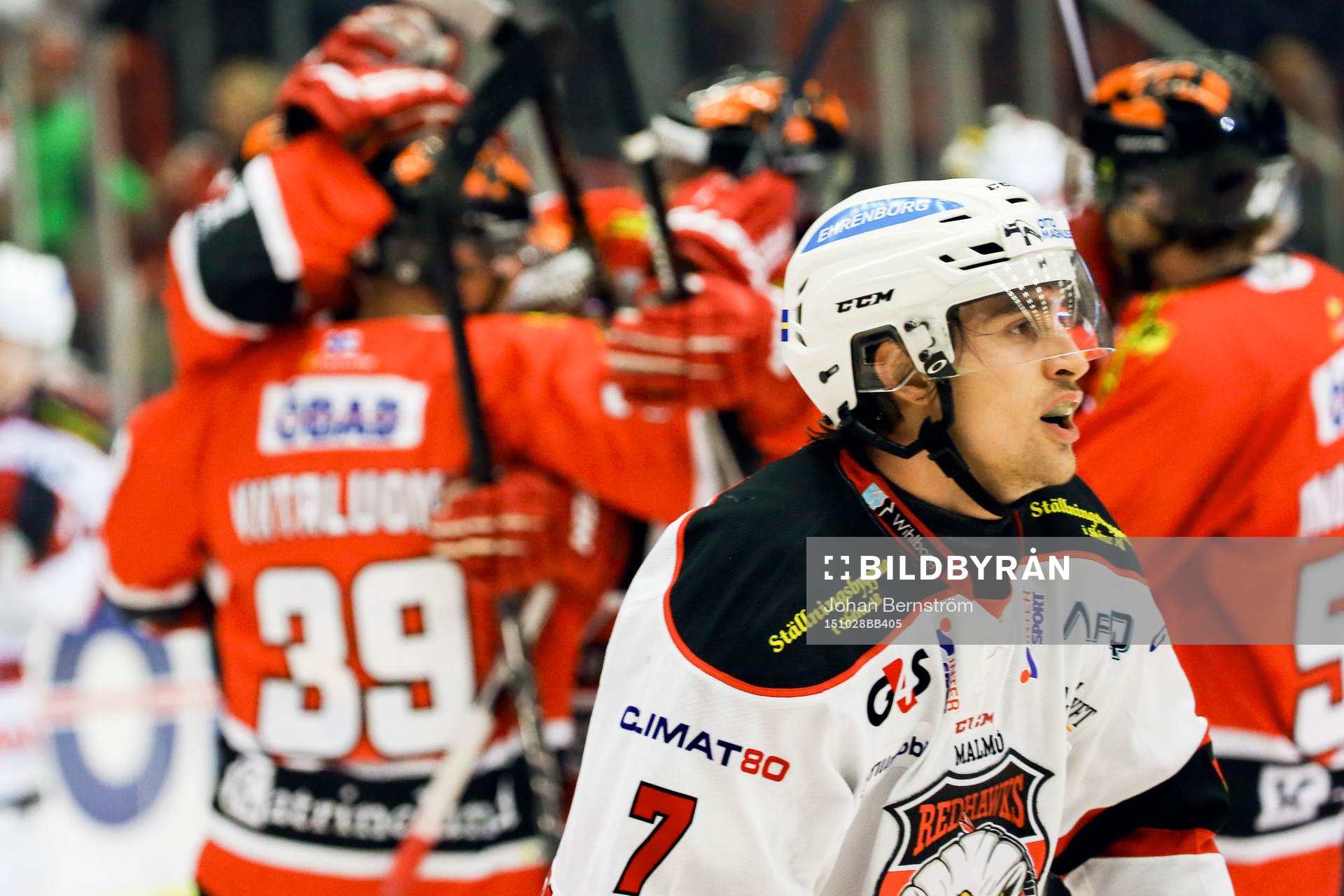 Malmö Redhawks Nils Andersson deppar