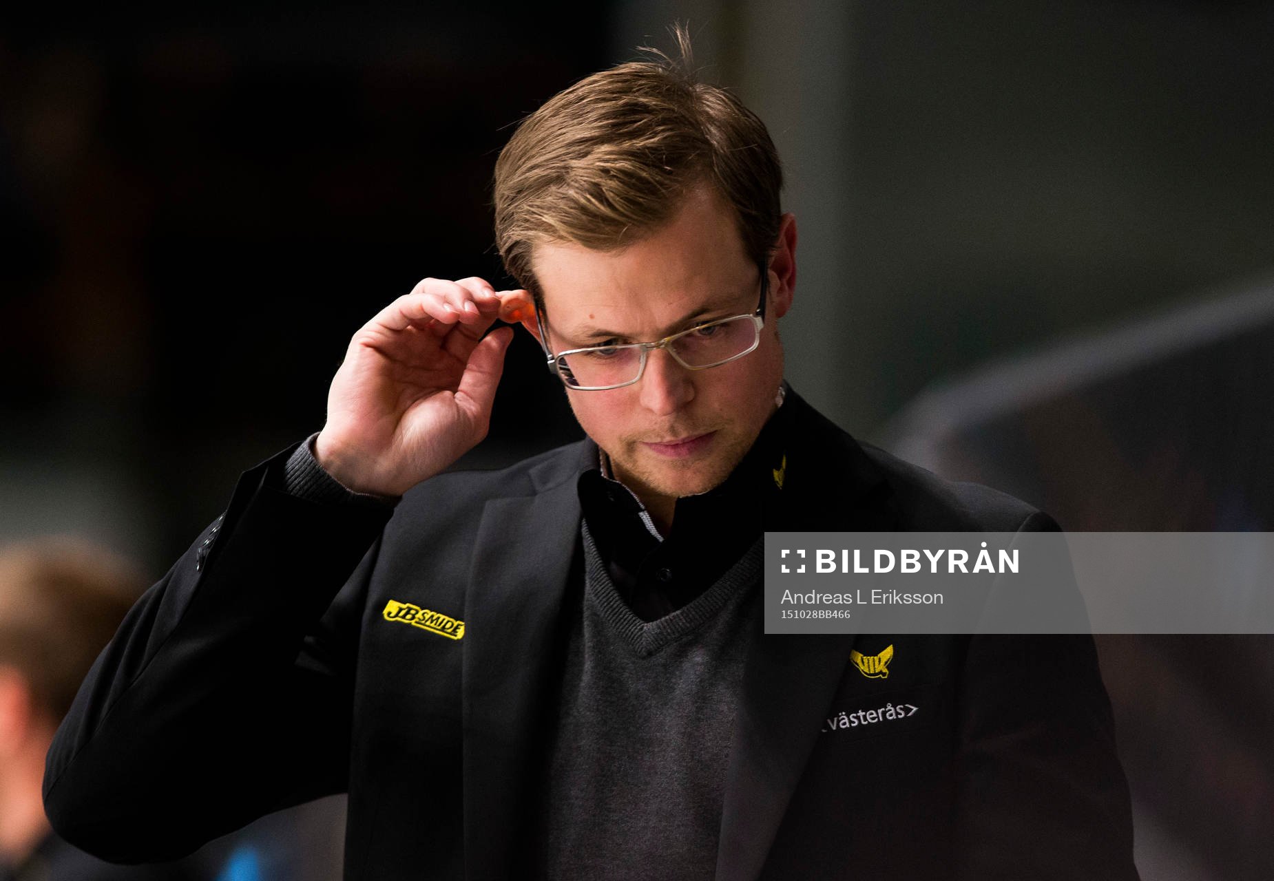 Västerås tränare Martin Filander