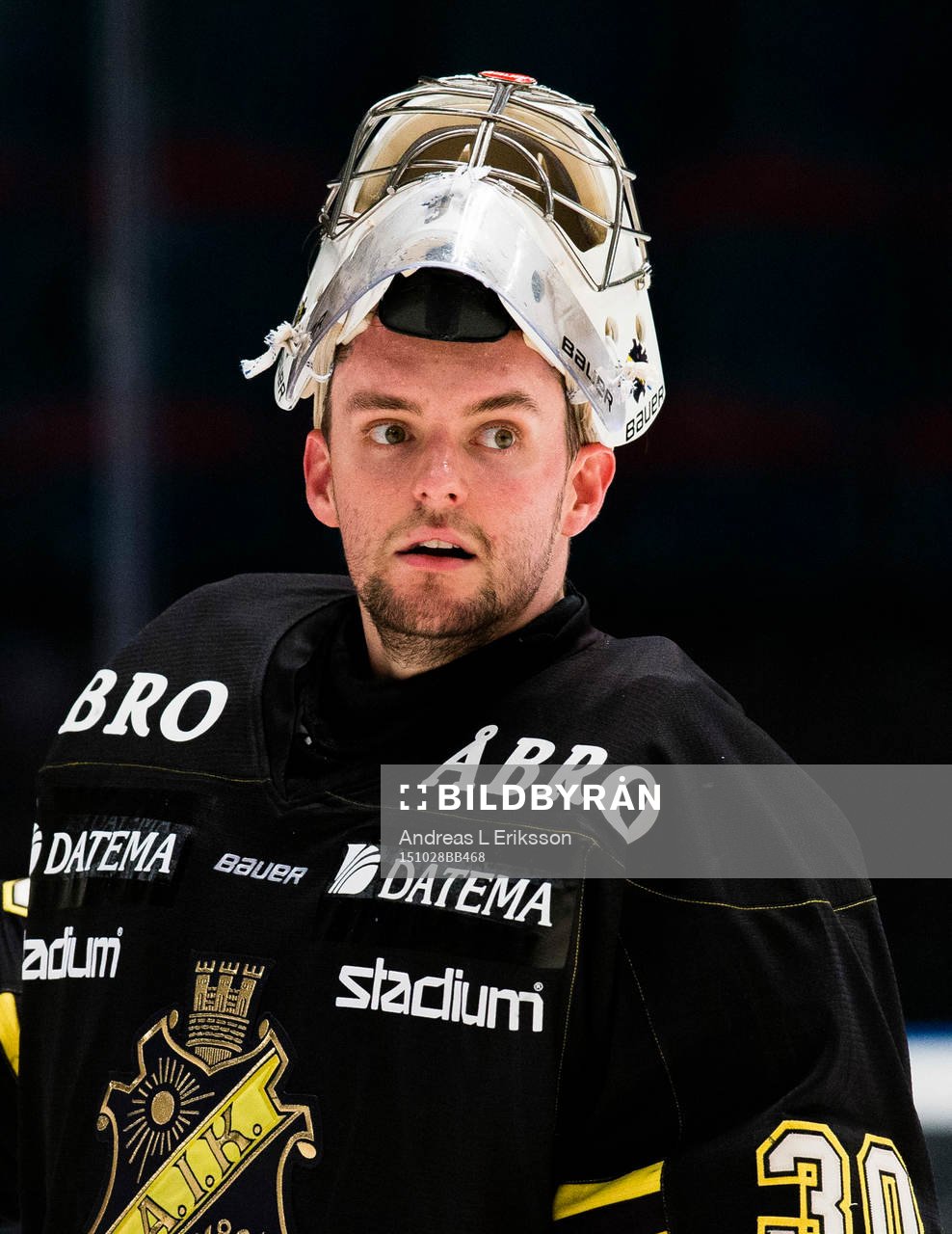 s målvakt Gustaf Lindvall