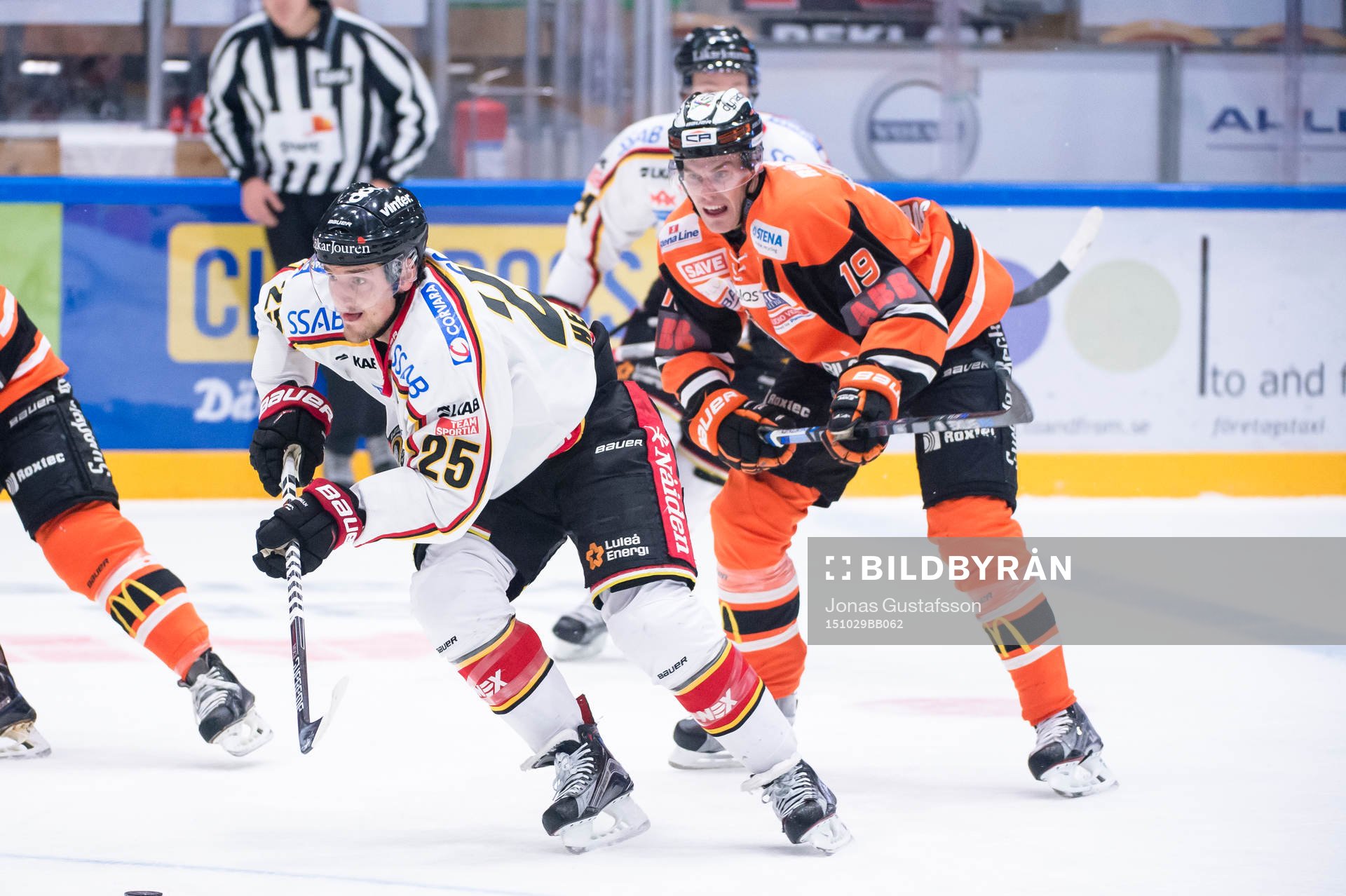 Luleås Anton Hedman och Karlskronas Kristoffer Söder