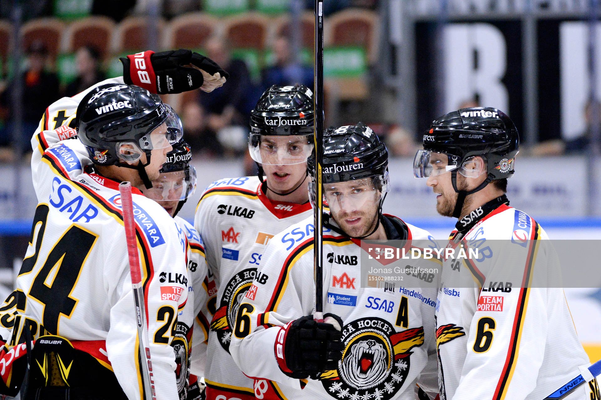 Luleås Jonathan Sigalet jublar
