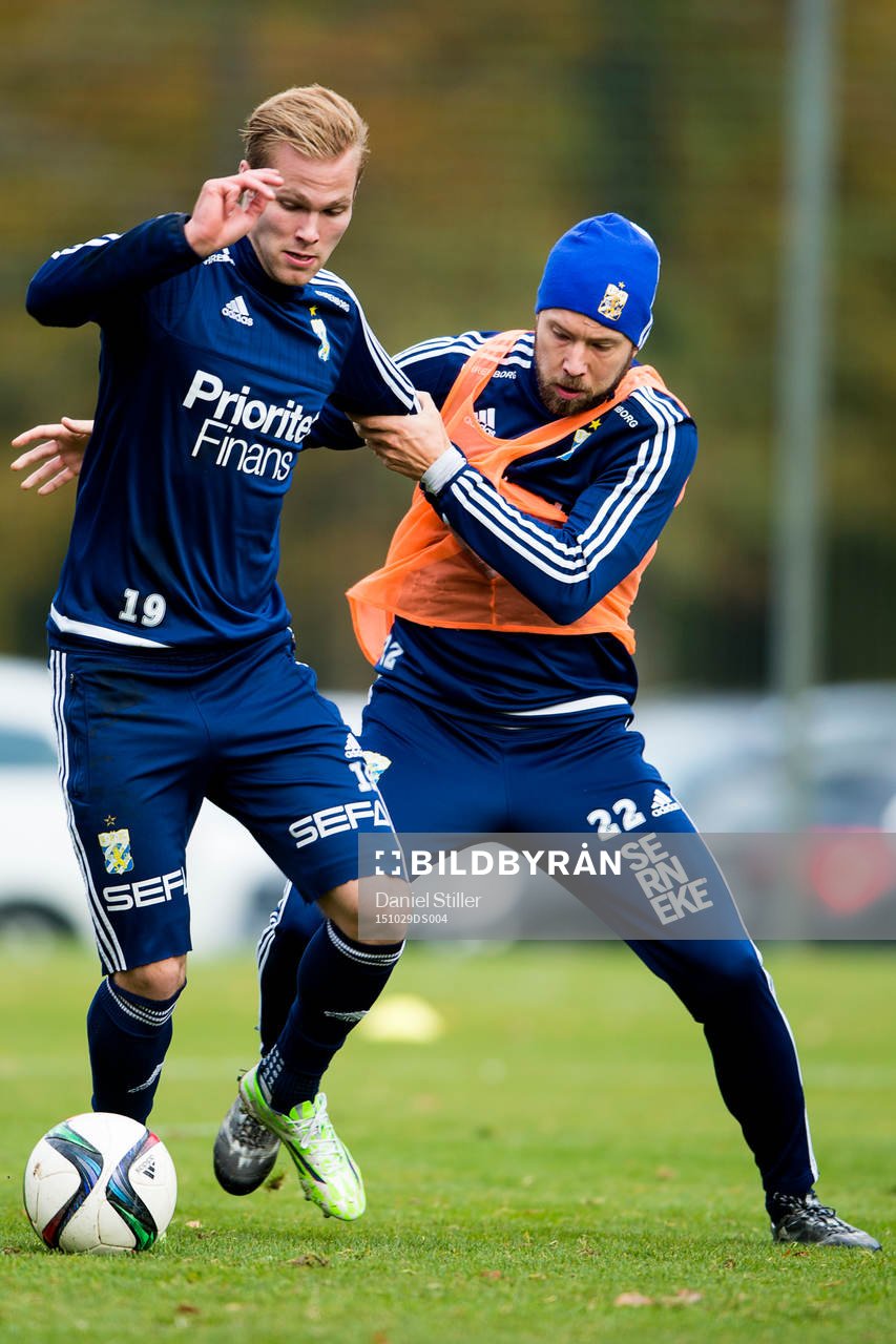 IFK Göteborgs Gustav Engvall och Adam Johansson