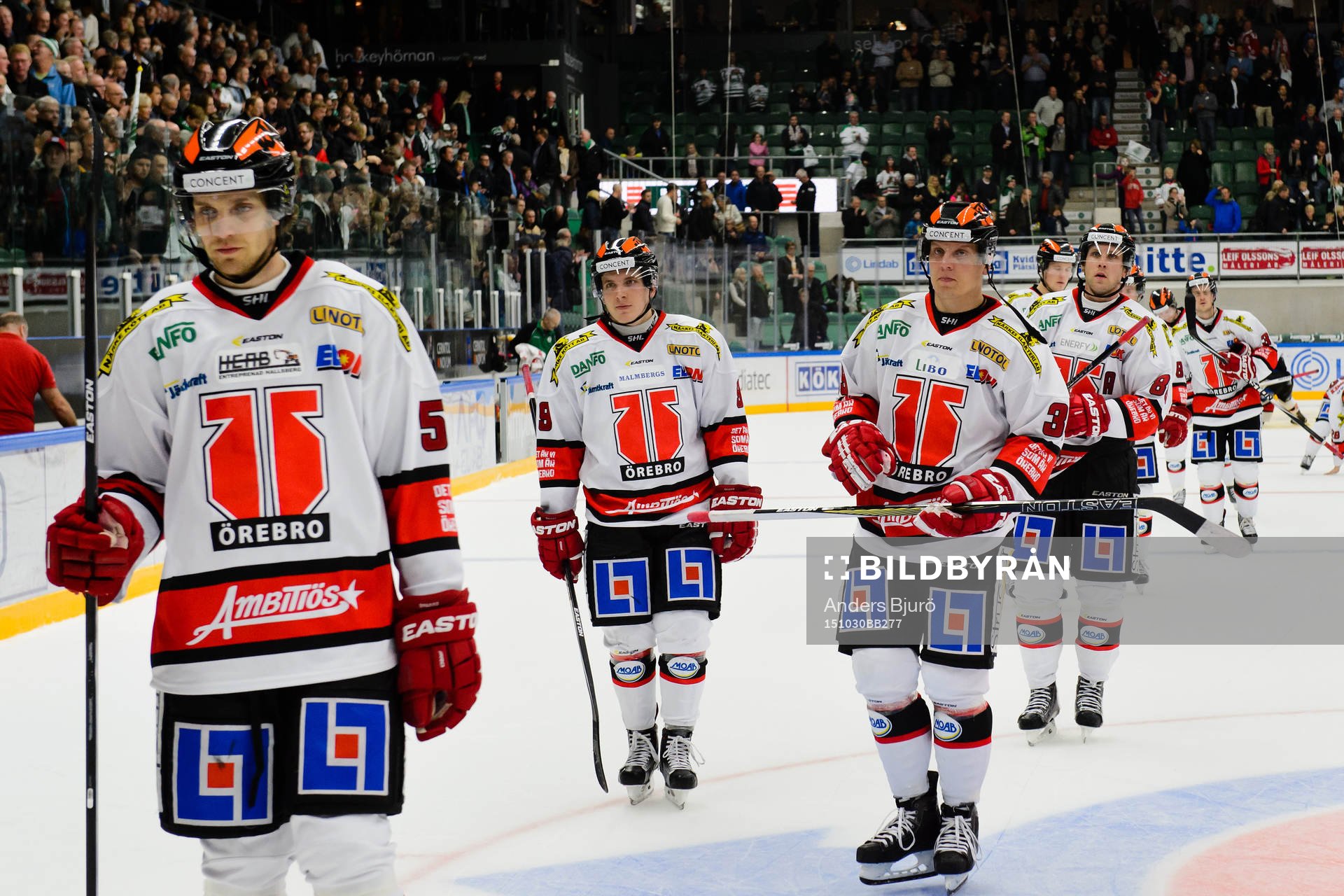 Örebros spelare deppar