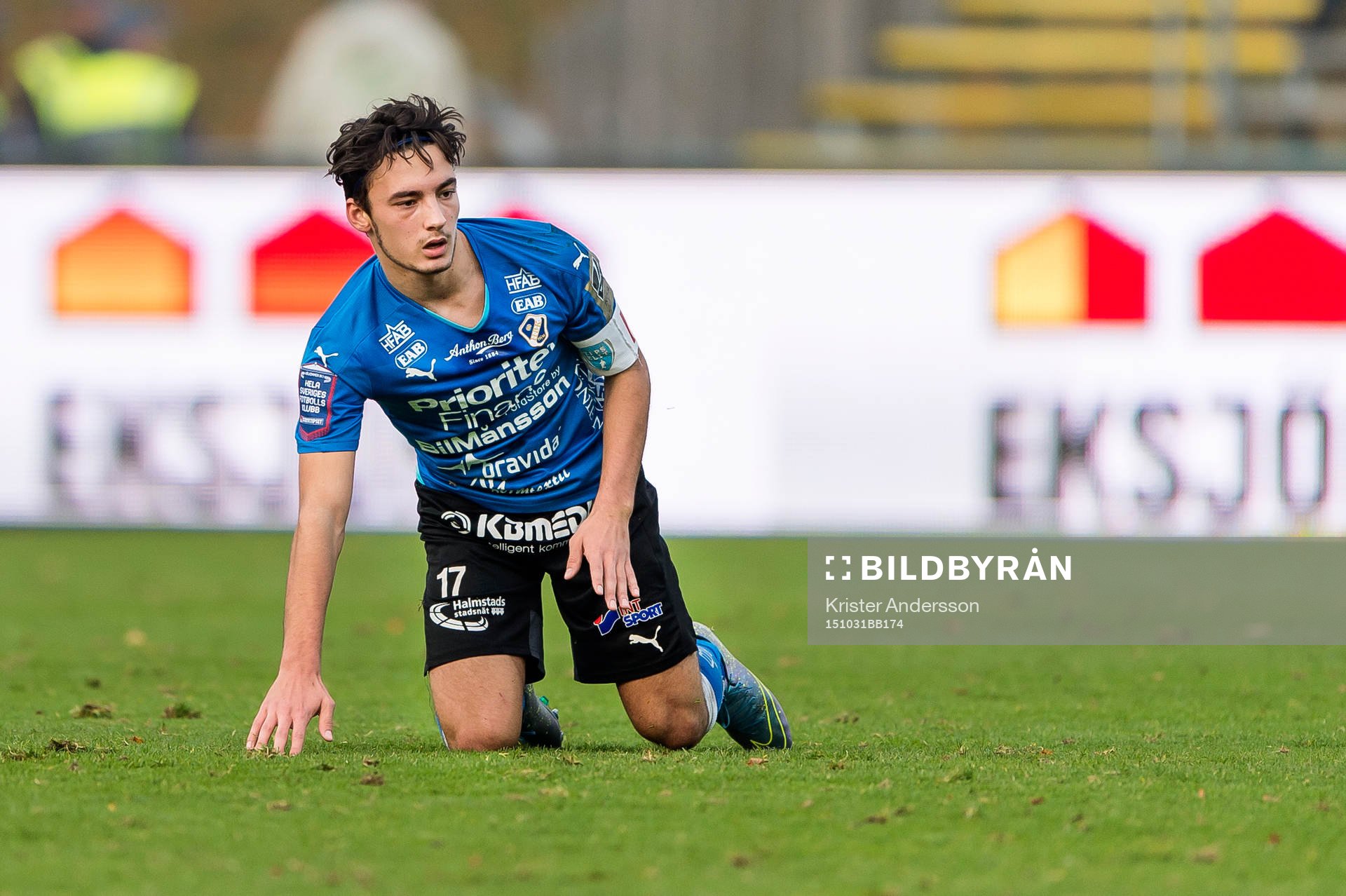 Halmstads Sead Haksabanovic deppar
