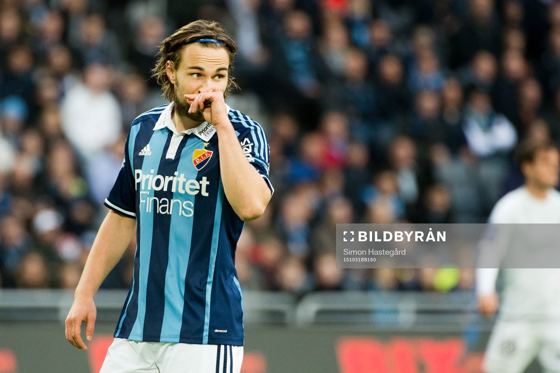 Djurgårdens Kevin Walker deppar