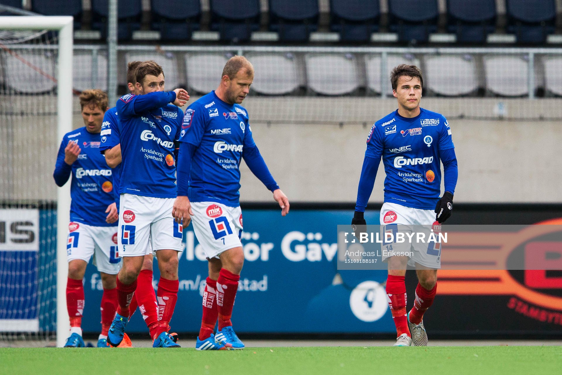 Åtvidabergs Daniel Hallingström, Kristian Bergström och