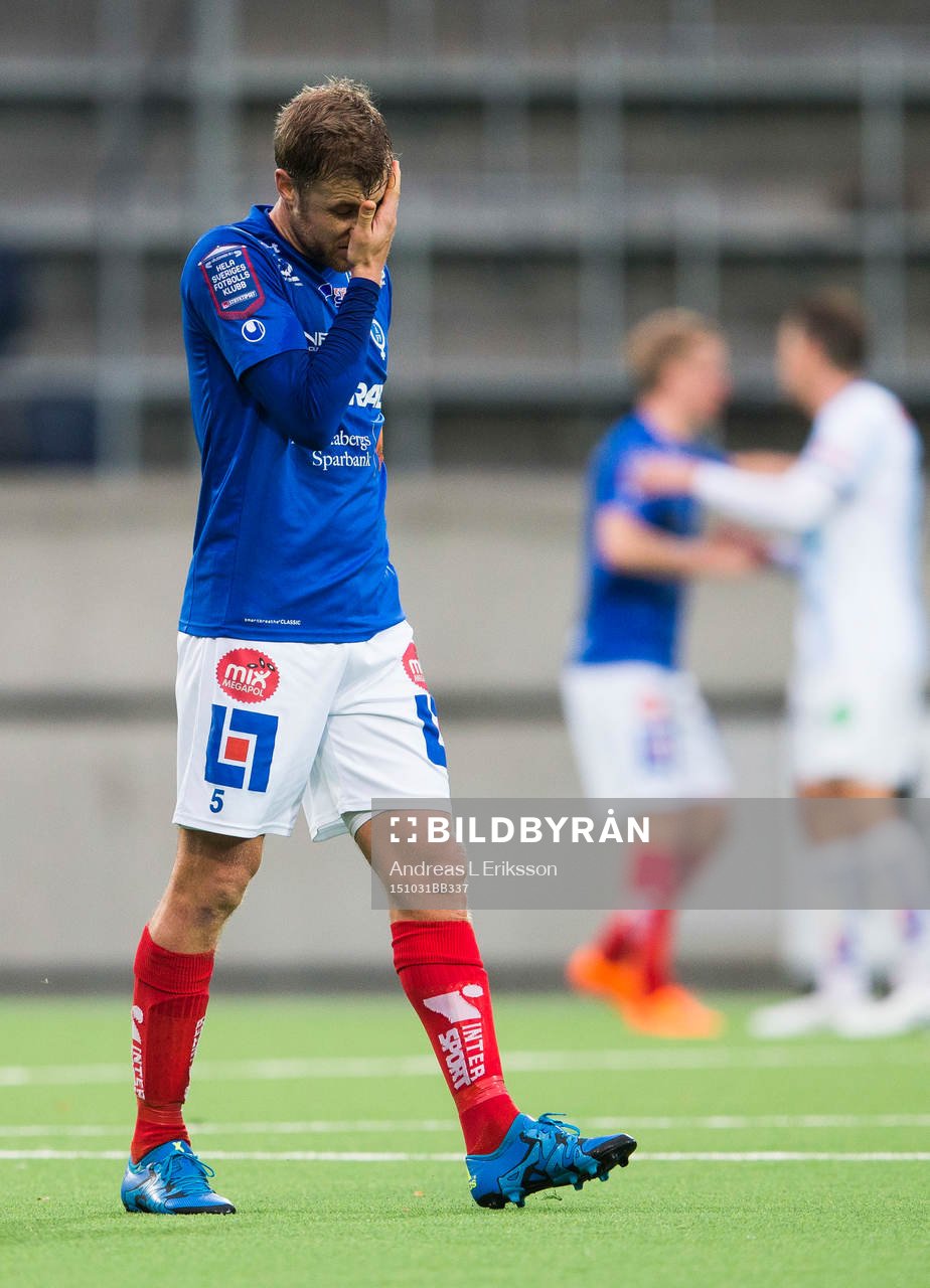 Åtvidabergs Daniel Hallingström deppar