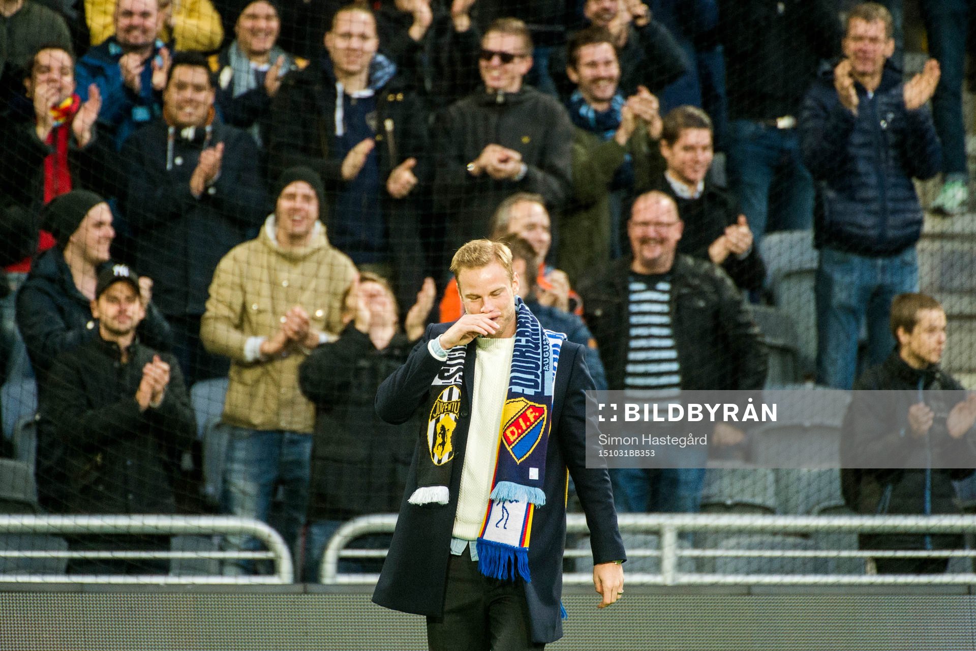 Djurgårdens Fredrik Stenman uppmärksammas för sin sista