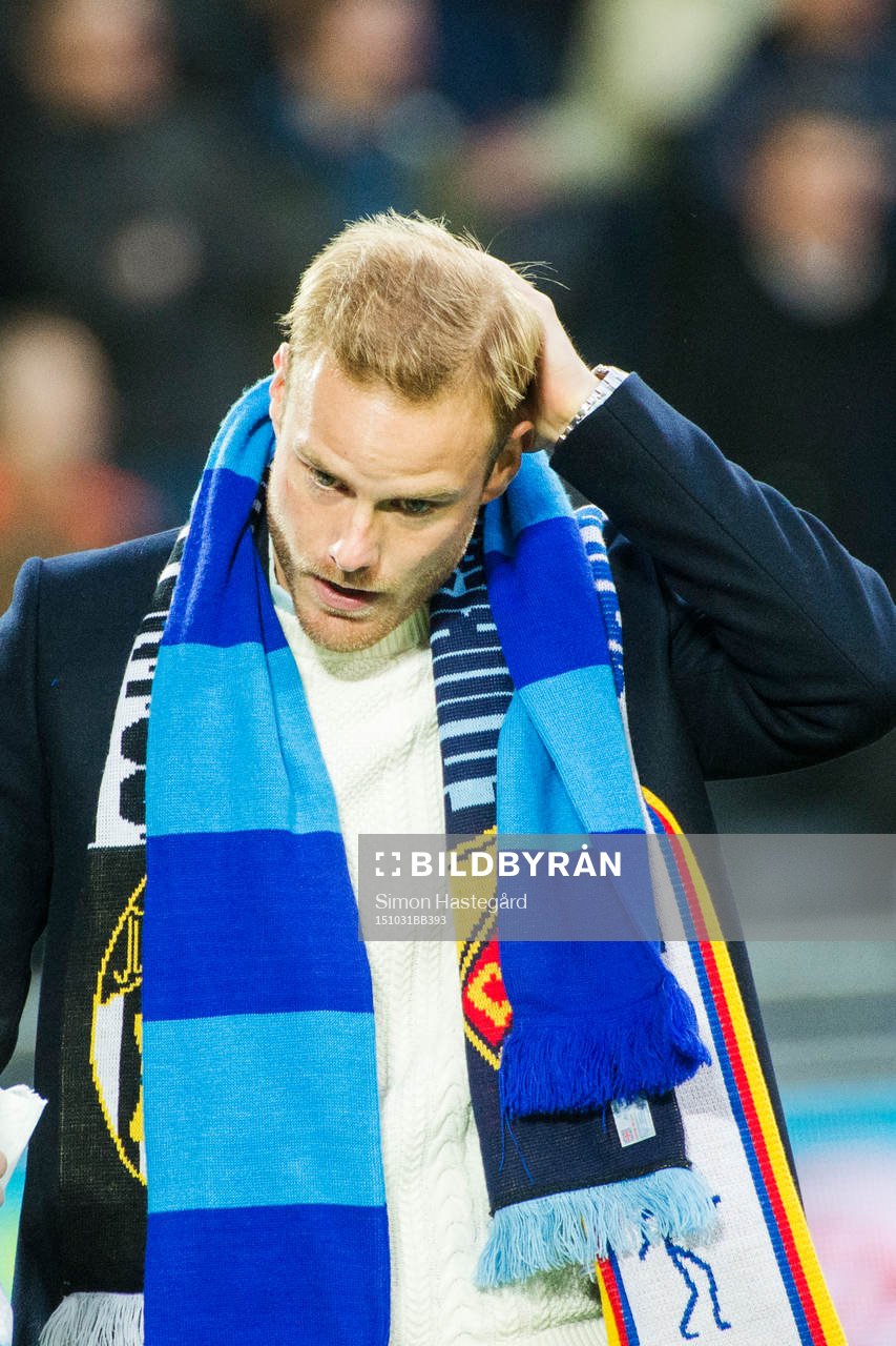 Djurgårdens Fredrik Stenman uppmärksammas för sin sista