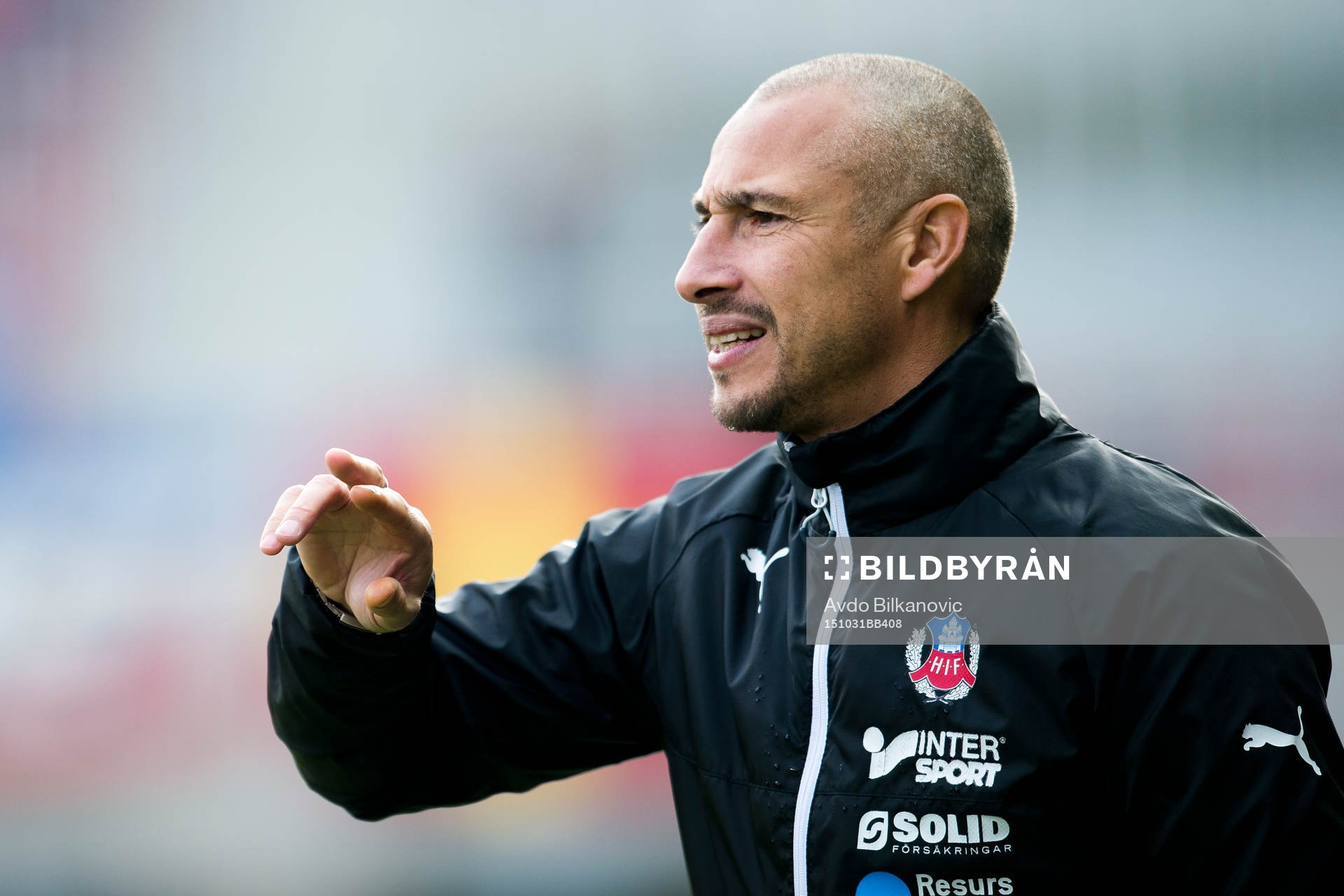 Helsingborgs manager Henrik Larsson