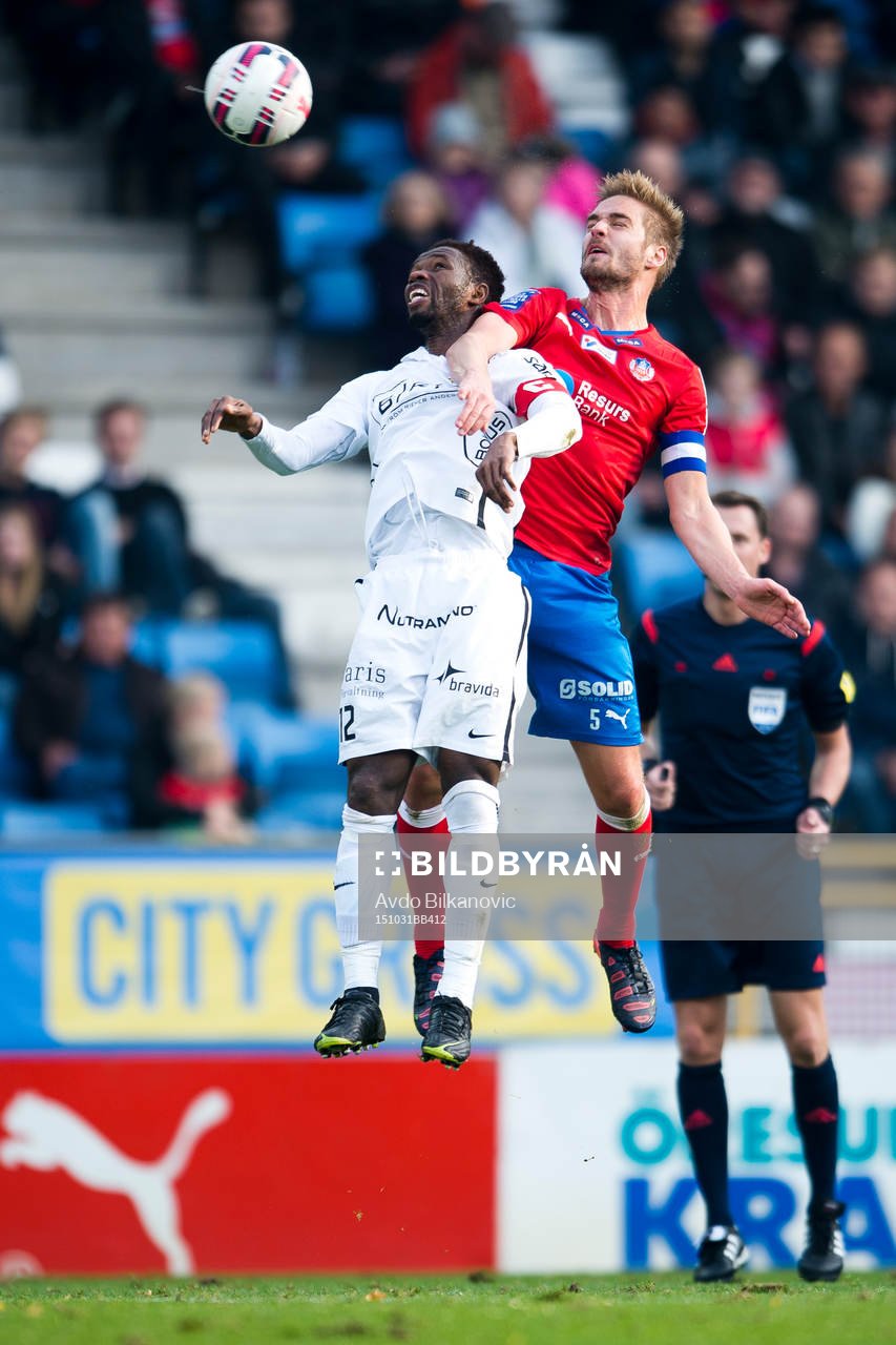 Häckens Mohammed Abubakari och Helsingborgs Johan