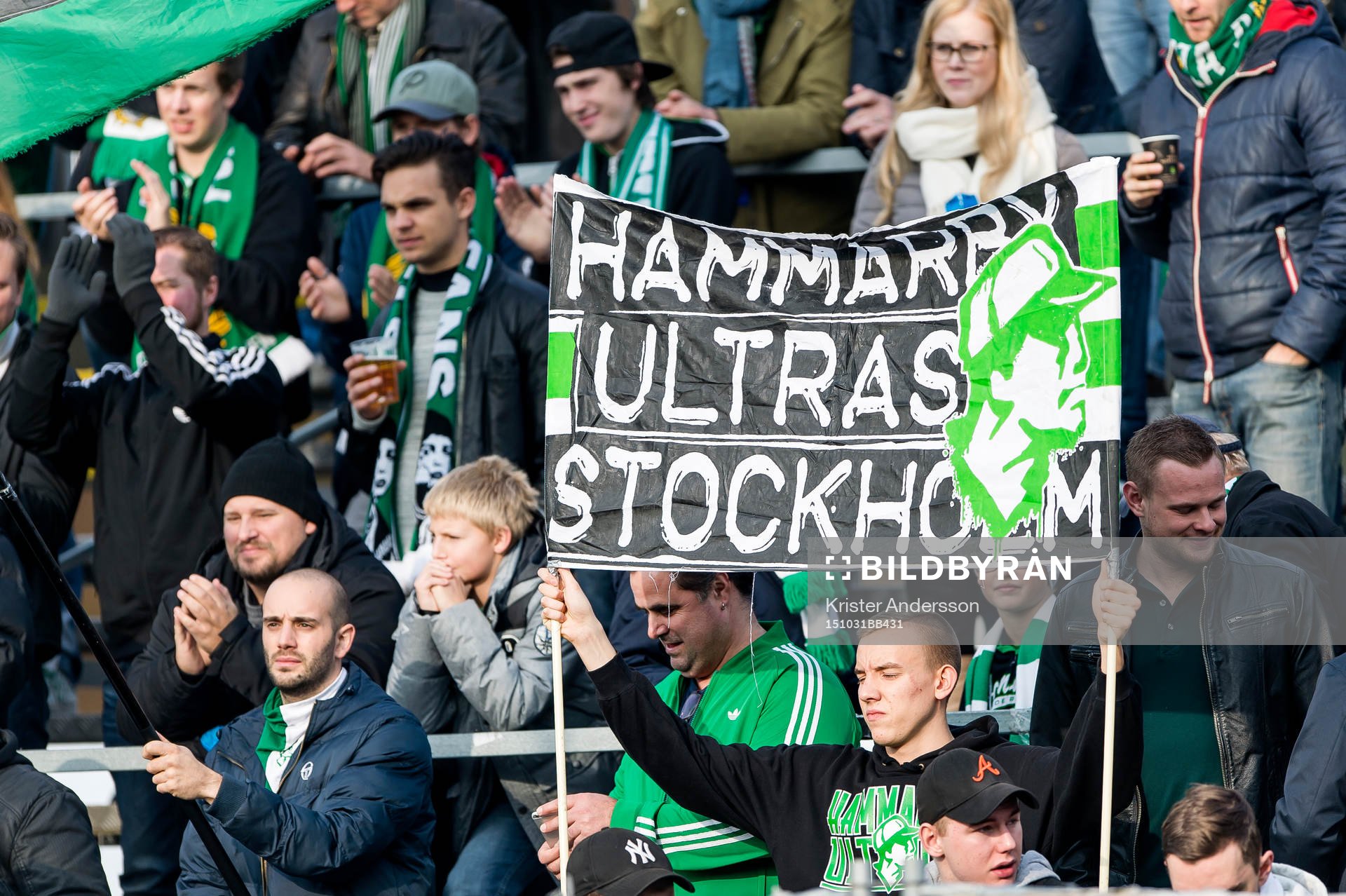 Hammarby supportrar