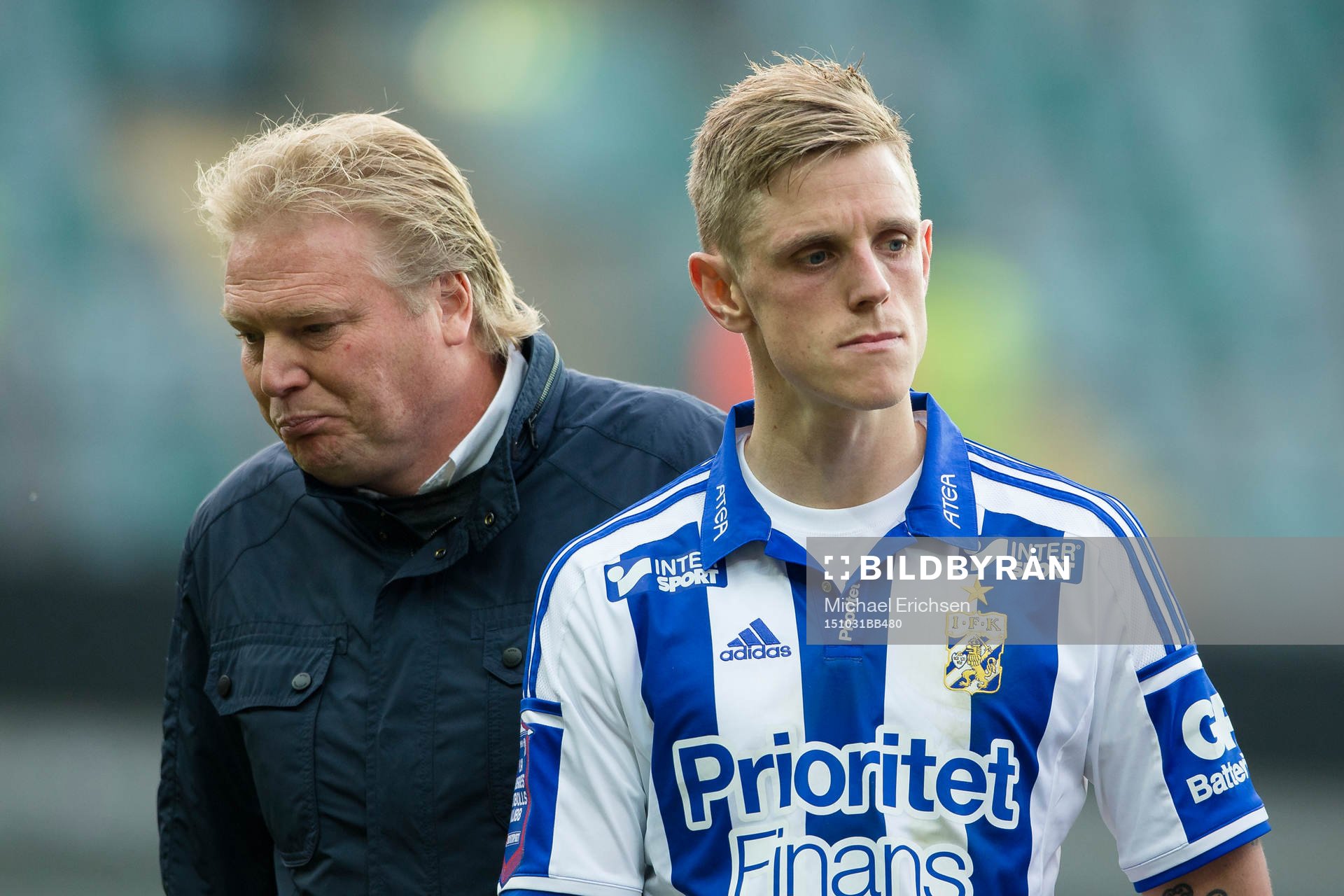 IFK Göteborgs tränare Jörgen Lennartsson och Sören