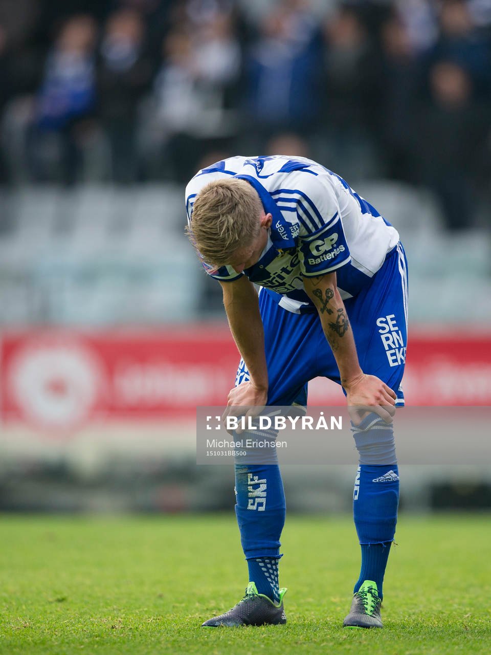 IFK Göteborgs Sören Rieks deppar