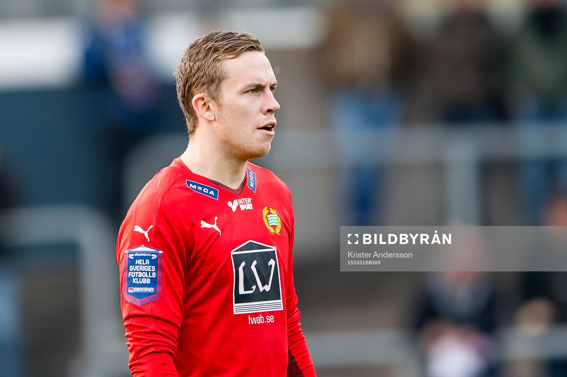 Hammarbys målvakt Ögmundur Kristinsson