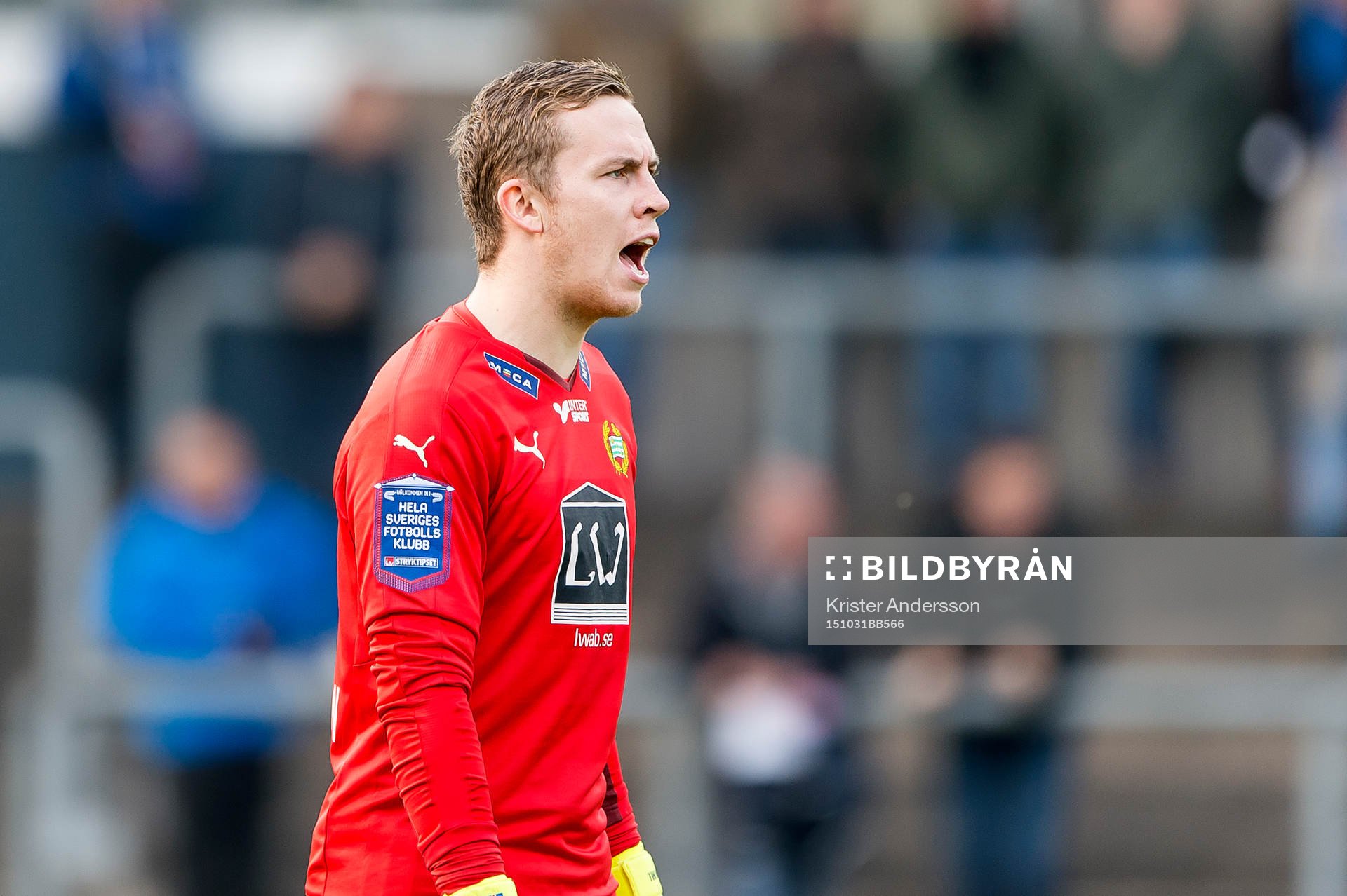 Hammarbys målvakt Ögmundur Kristinsson