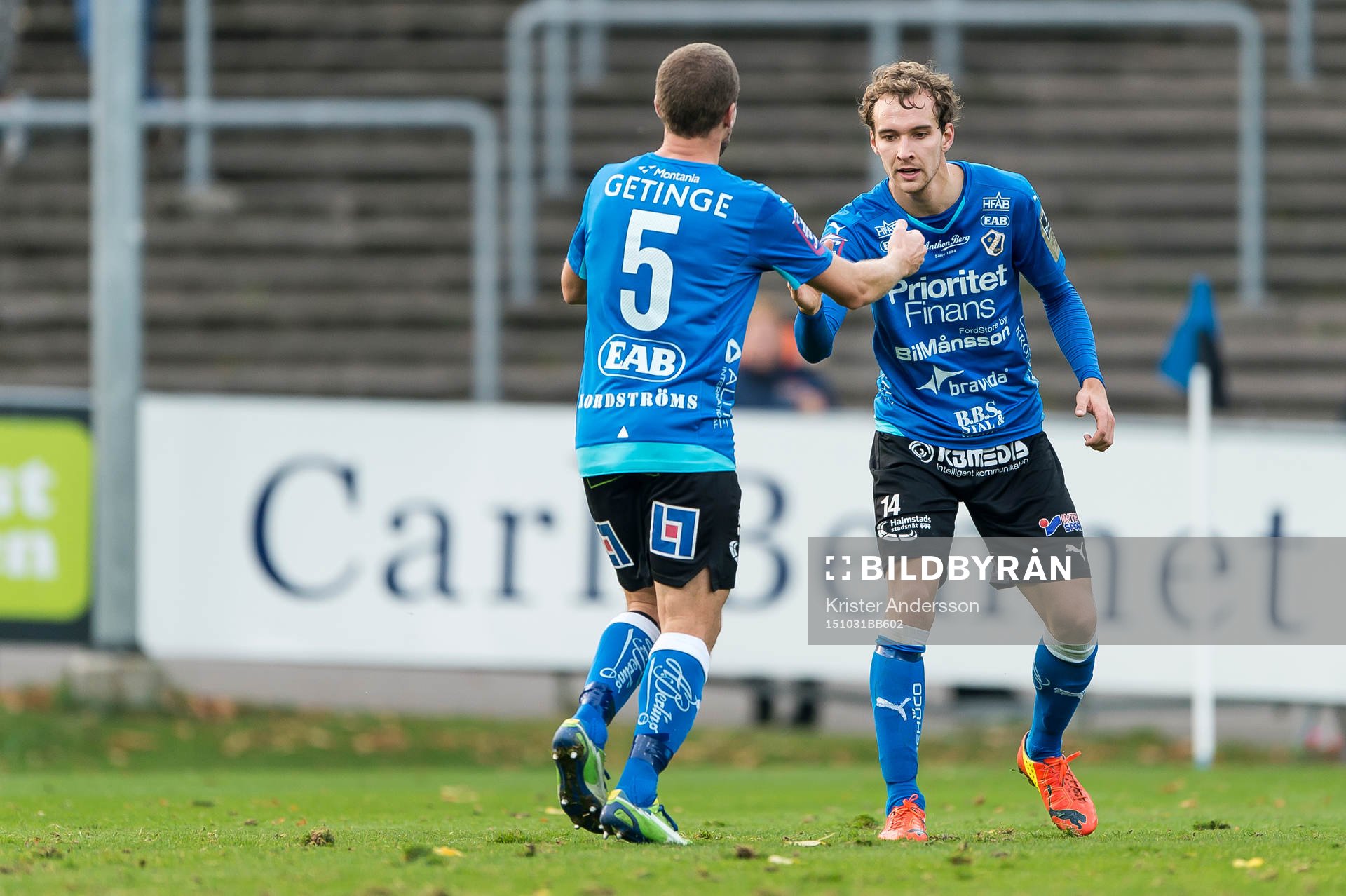 Halmstads Alexander Henningsson jublar