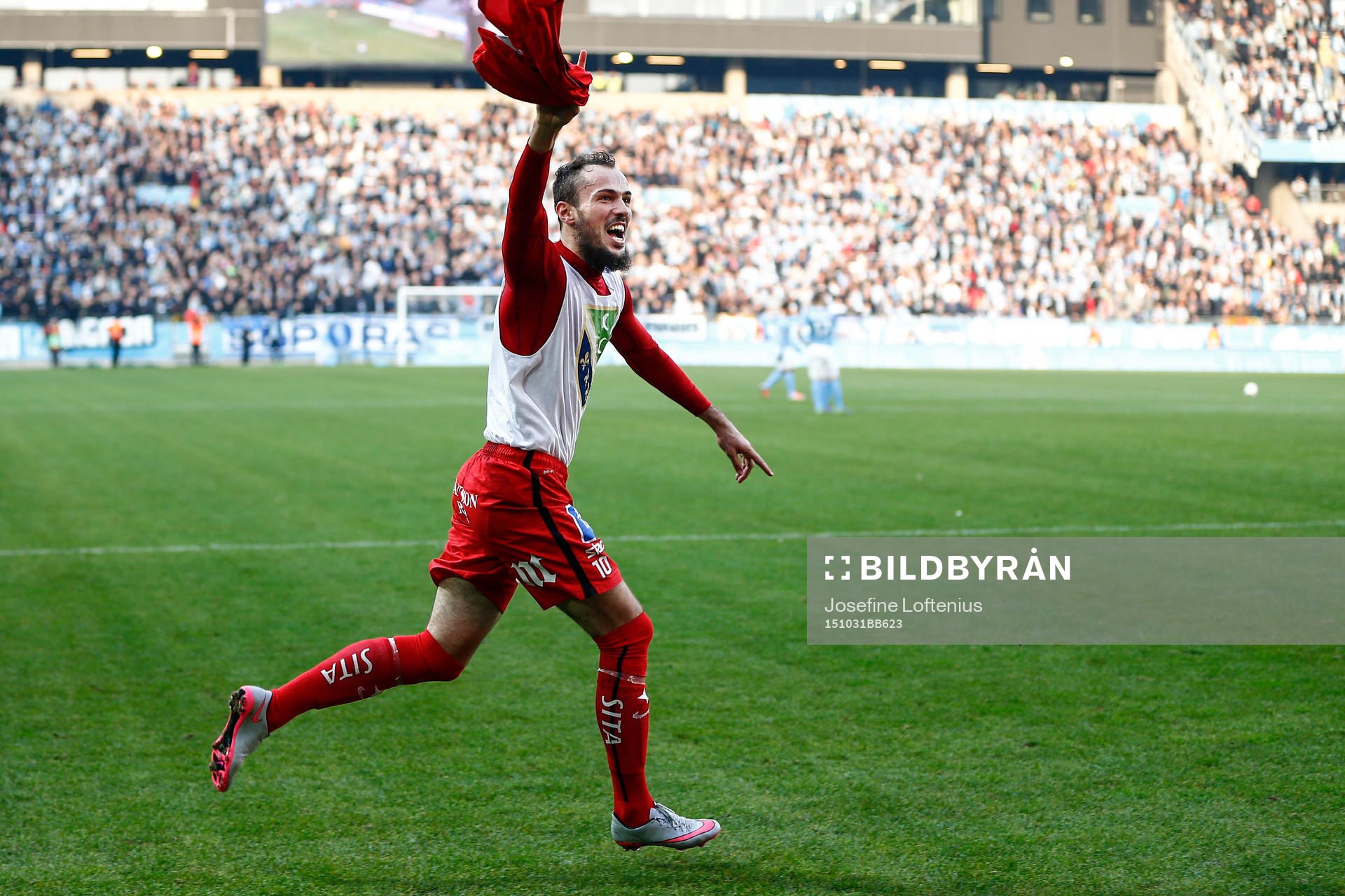 Norrköpings Emir Kujovic jublar
