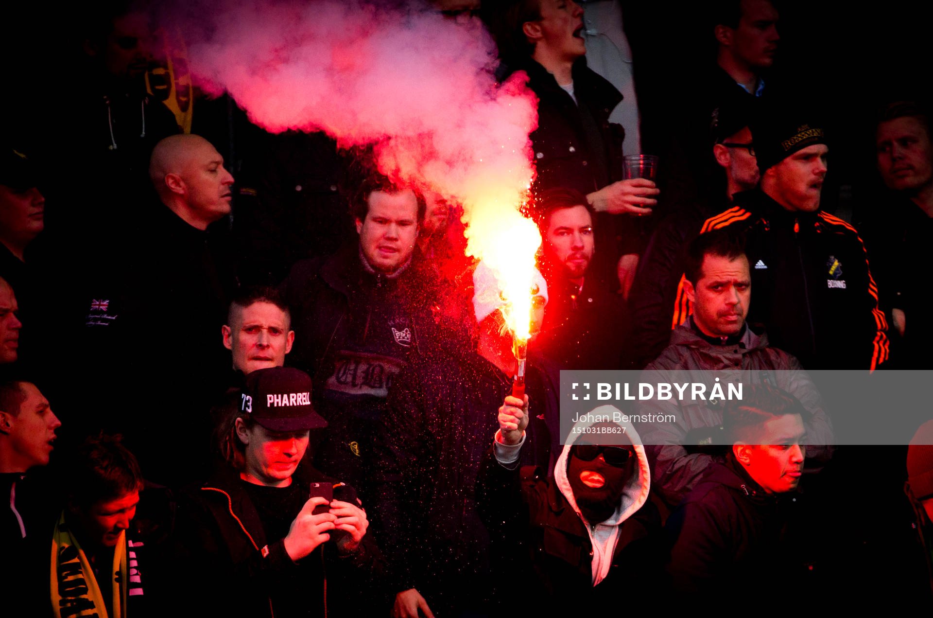 AIK supporter med bengal