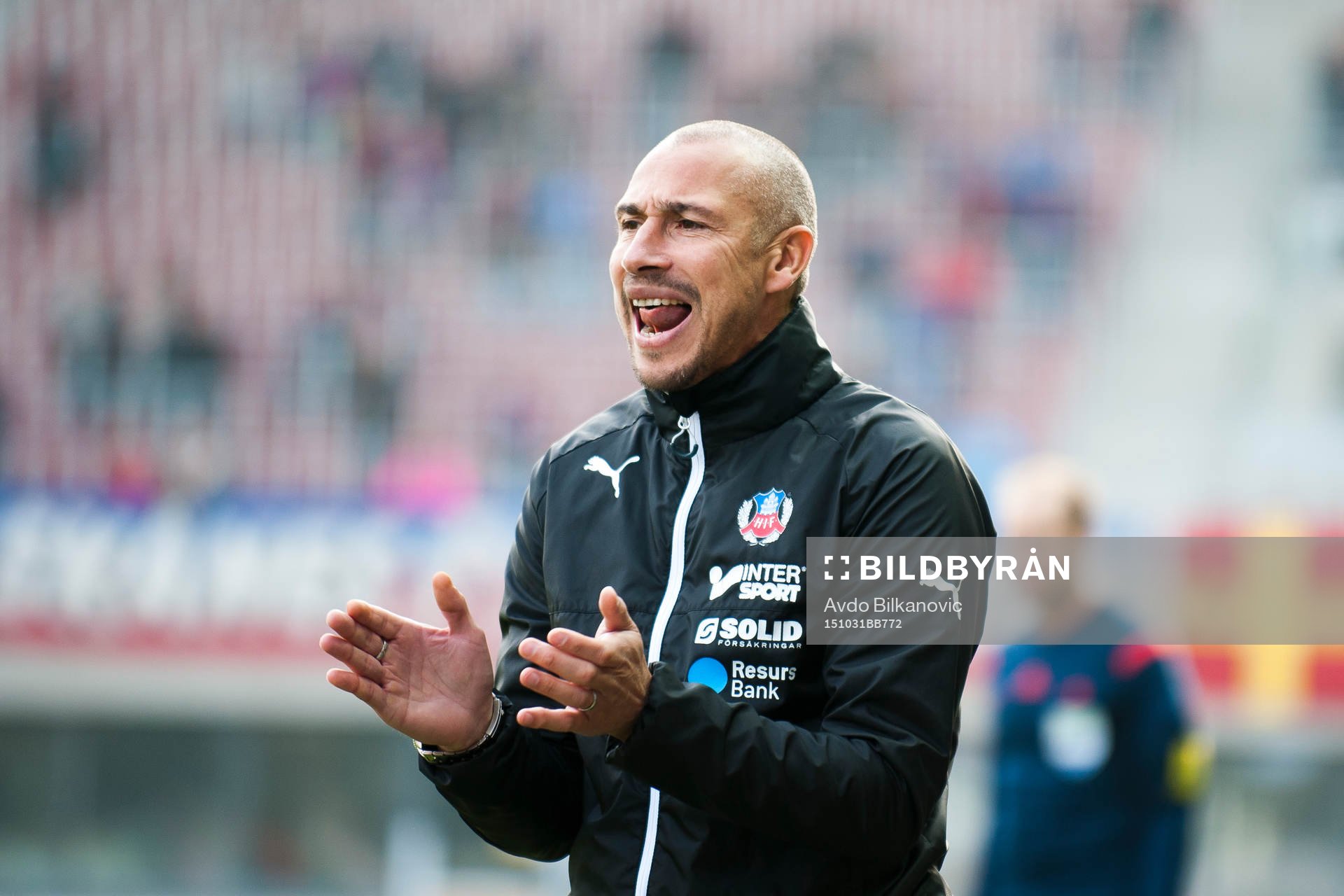 Helsingborgs manager Henrik Larsson
