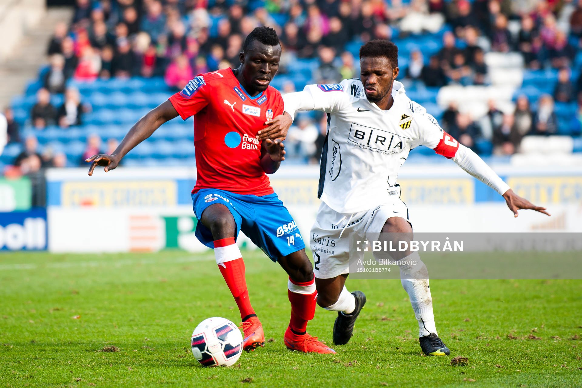 Helsingborgs Lalawélé Atakora och Häckens Mohammed
