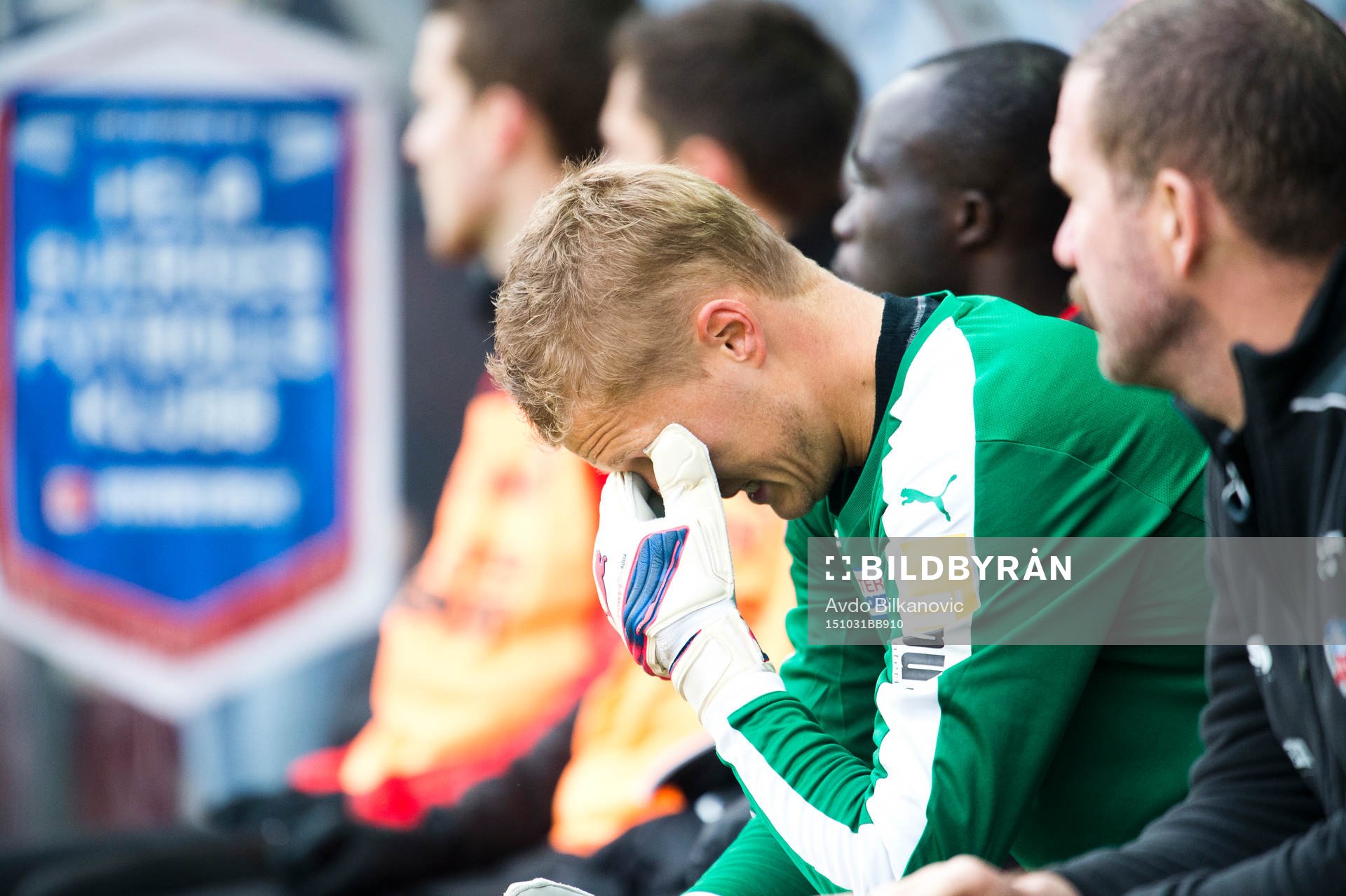 Helsingborgs målvakt Pär Hansson