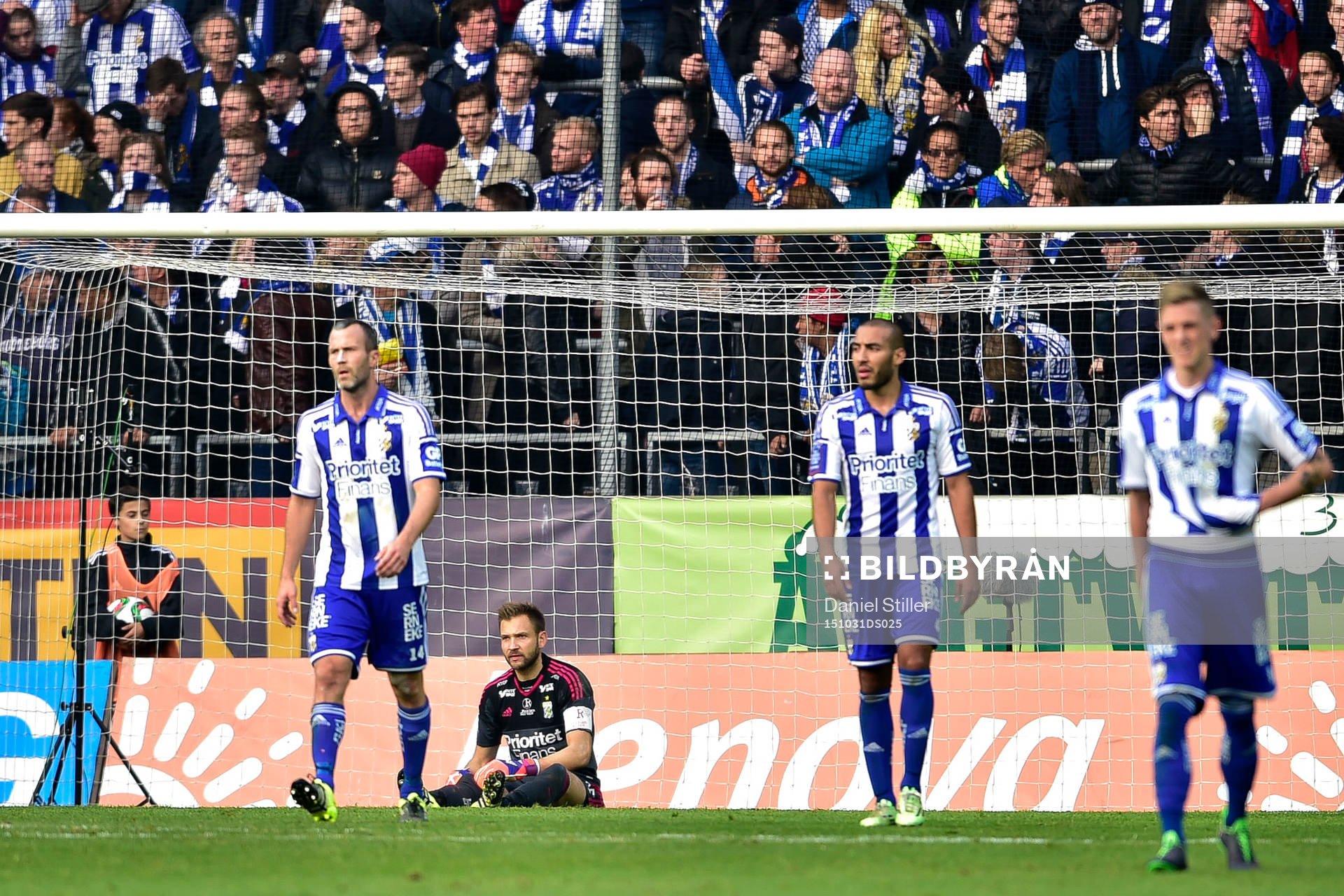 IFK Göteborgs Hjalmar Jonsson, målvakt John Alvbåge och