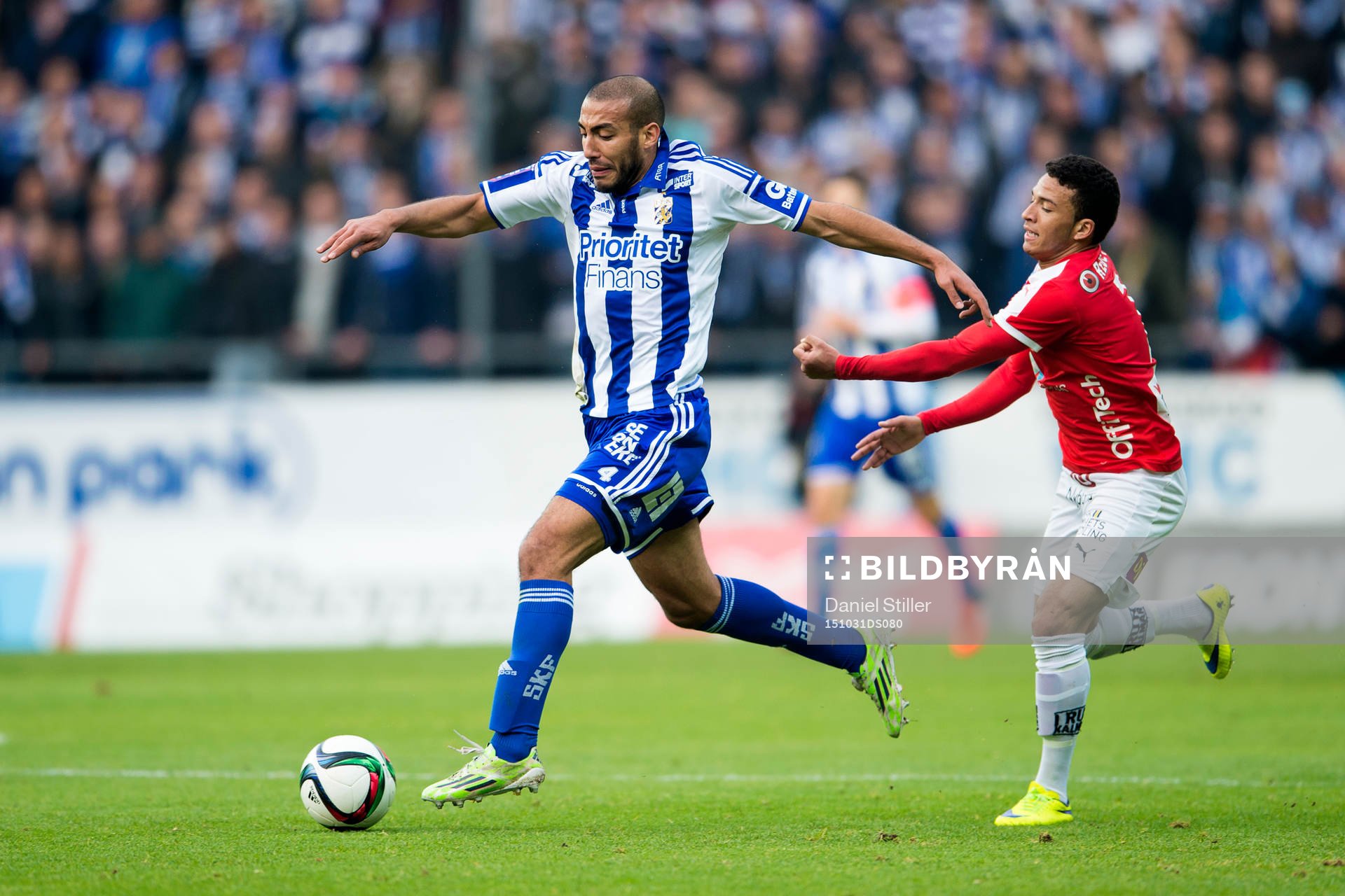 IFK Göteborgs Haitam Aleesami går förbi Kalmars Ismael
