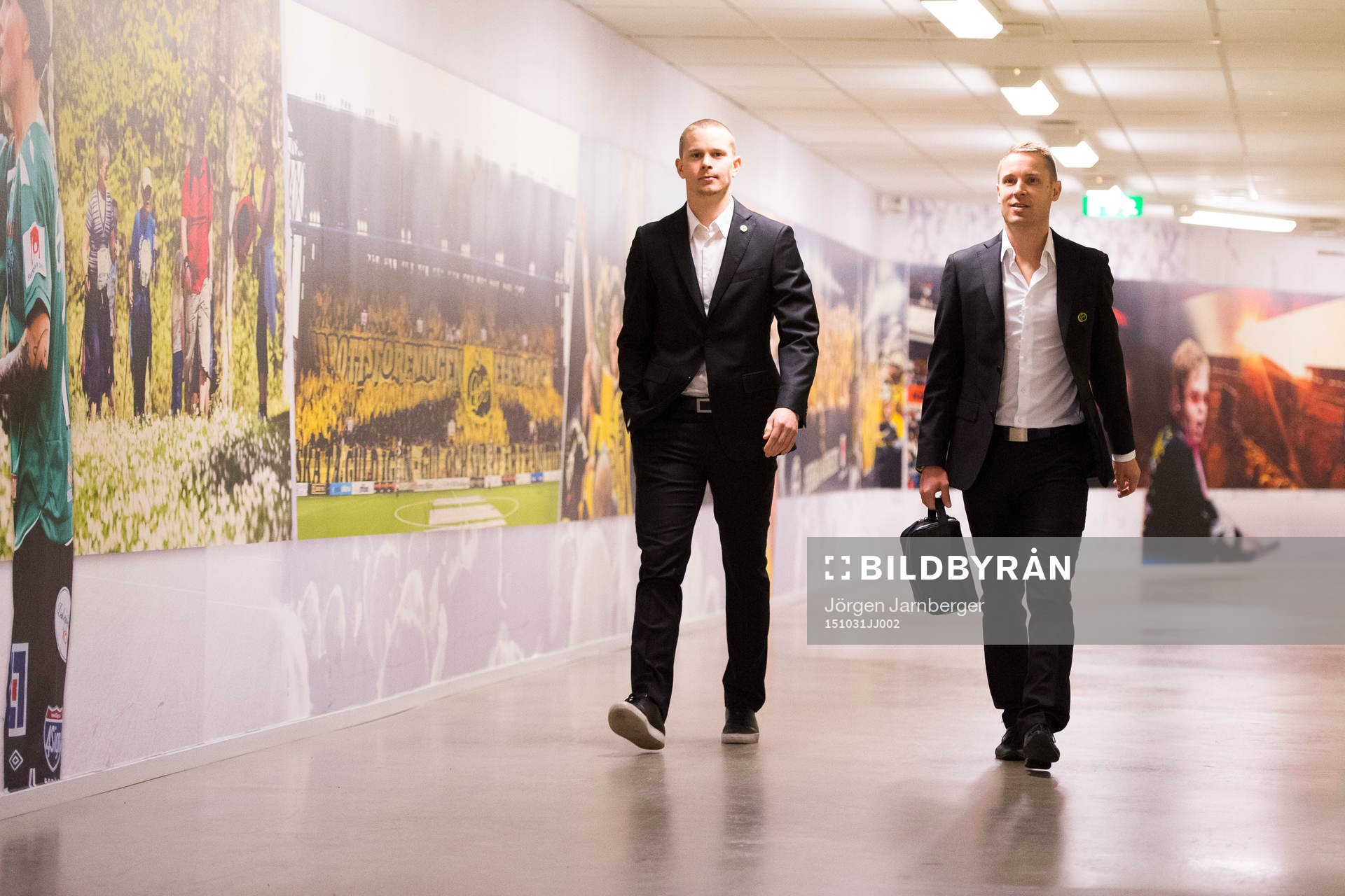 Elfsborgs Andreas Klarström här med Anton Lans (v)