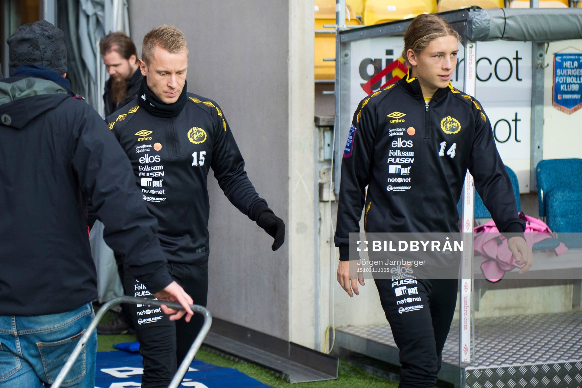 Elfsborgs Andreas Klarström och Anton Andreasson kommer in