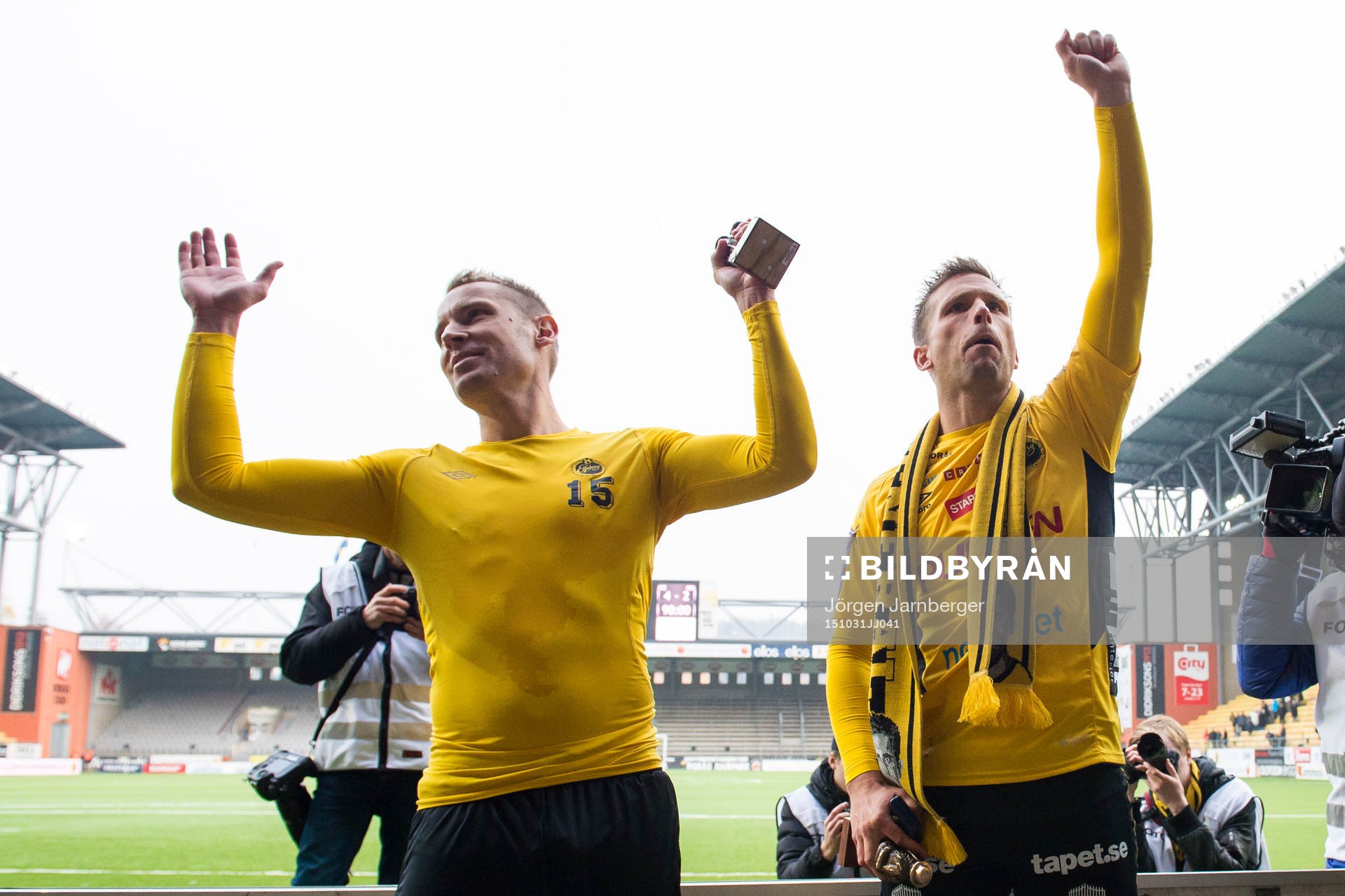 Elfsborgs Andreas Klarström och Anders Svensson leder