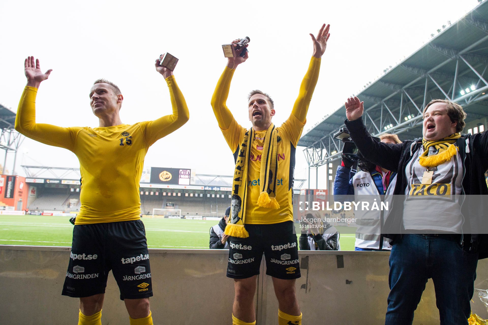 Elfsborgs Andreas Klarström och Anders Svensson leder