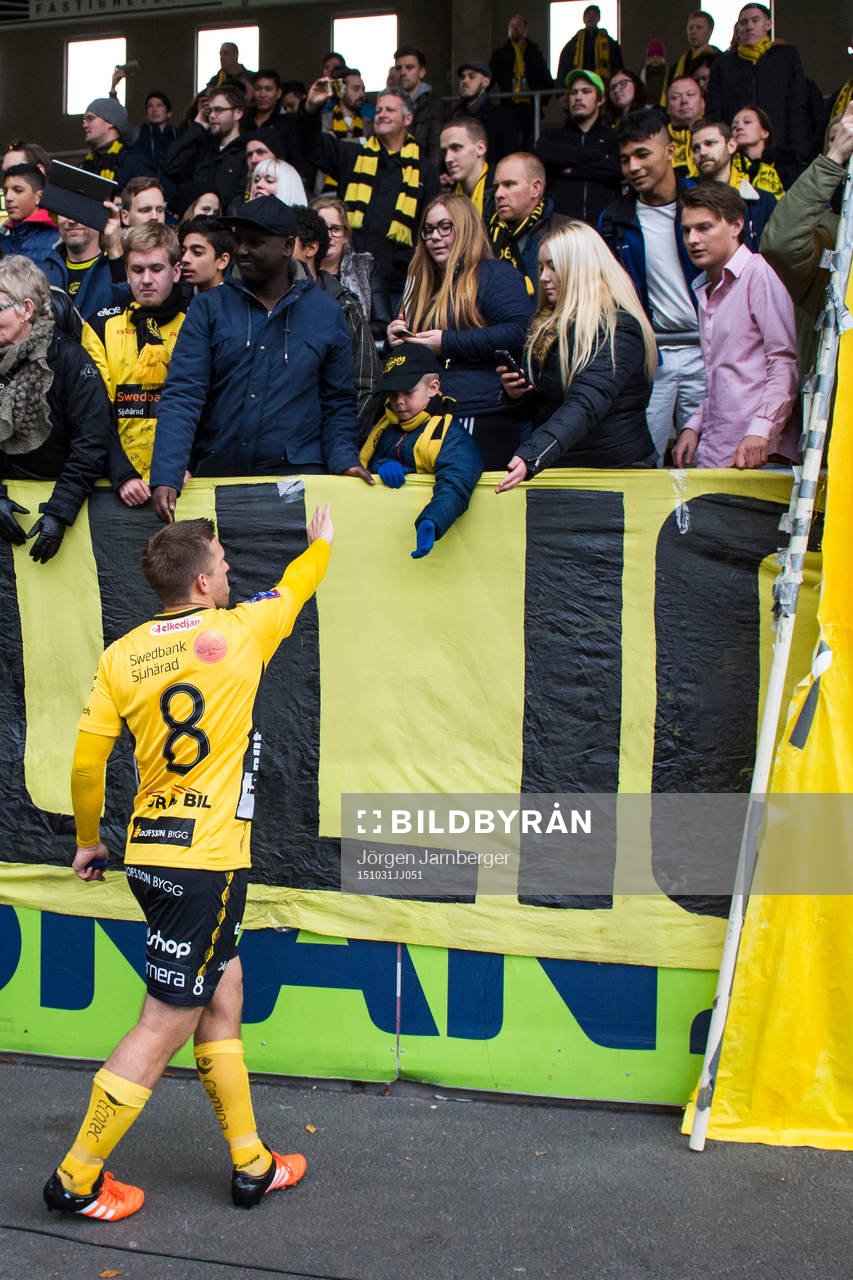 Elfsborgs Anders Svensson tackar publiken