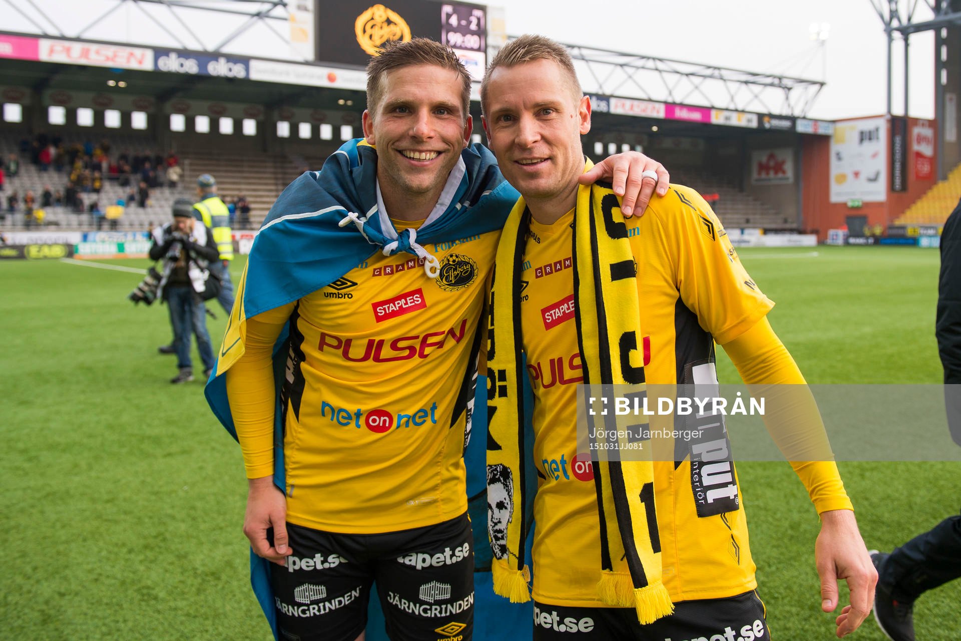 Elfsborgs Anders Svensson och Andreas Klarström