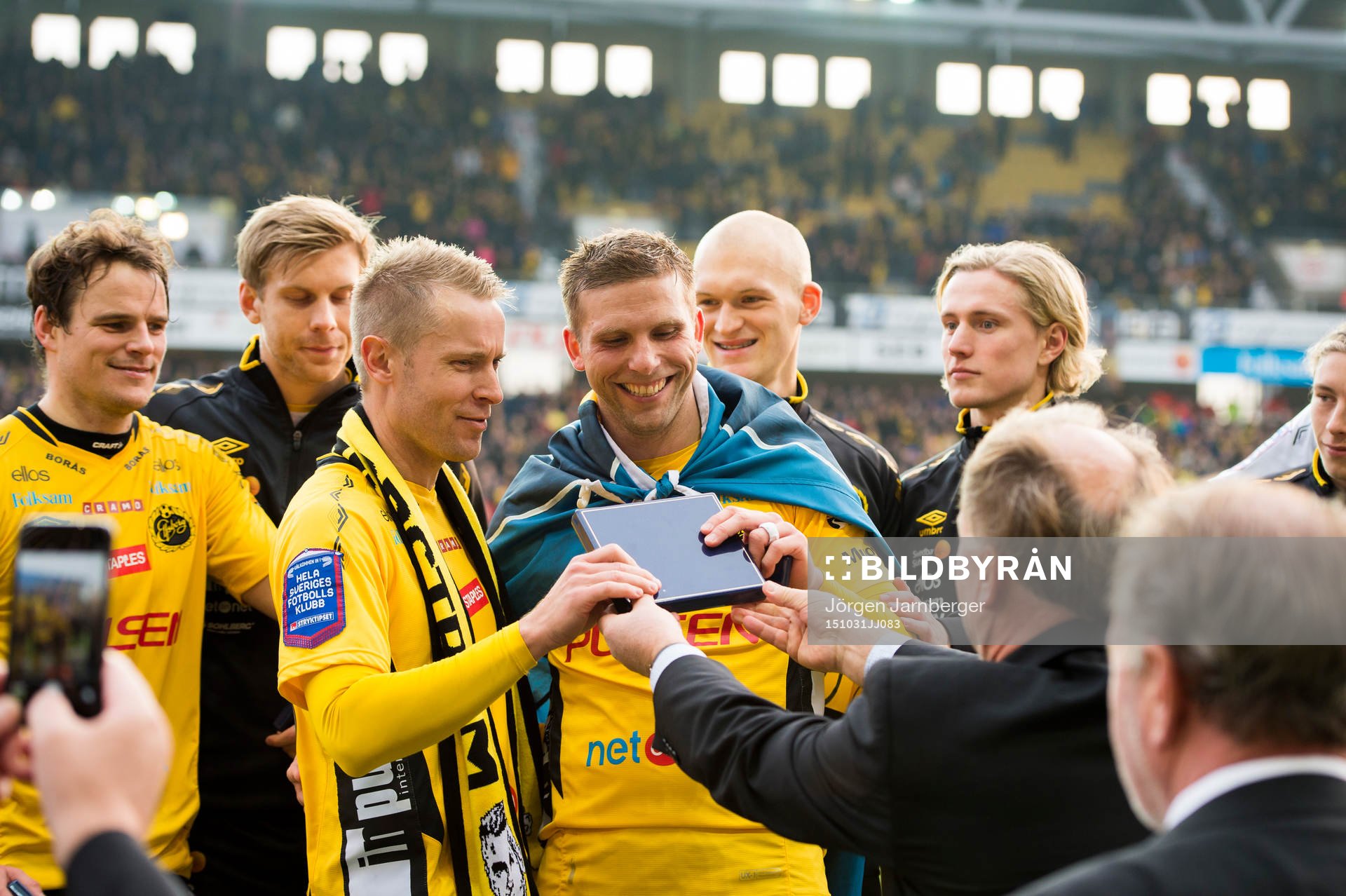 Elfsborgs målvakt Kevin Stuhr Ellegaard (ej i bild)