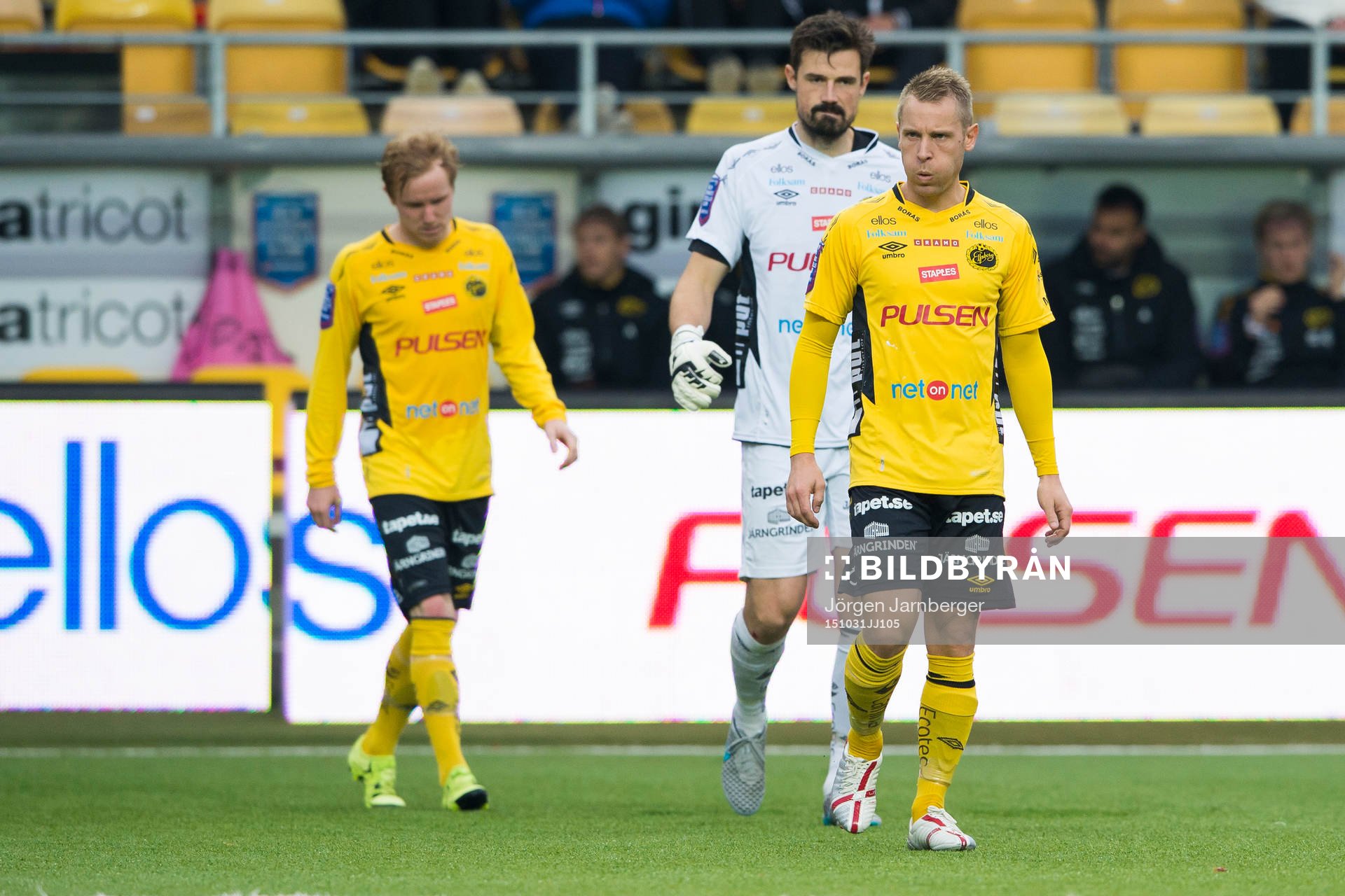 Elfsborgs Andreas Klarström pustar då han kommer ut till