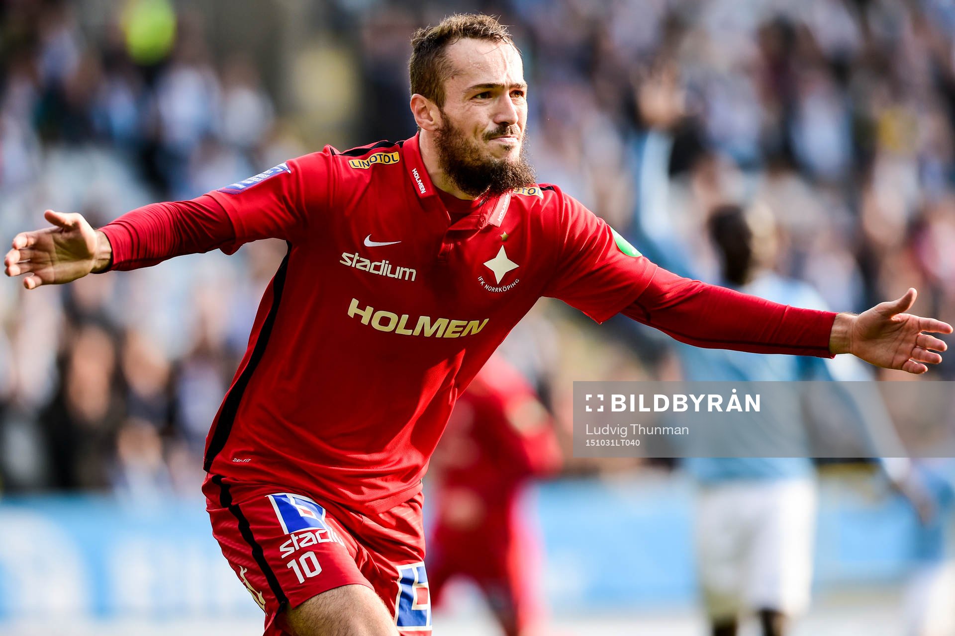 Norrköpings Emir Kujovic jublar