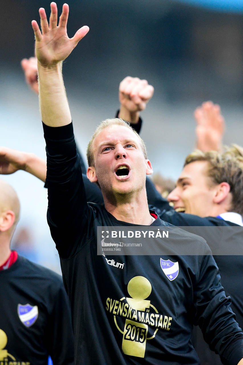 Norrköpings Andreas Johansson jublar